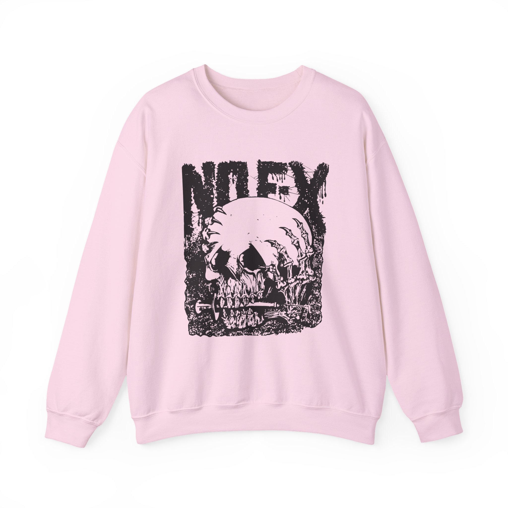 Nofx Og Skull Unisex Heavy Blendâ„¢ Crewneck Sweatshirt