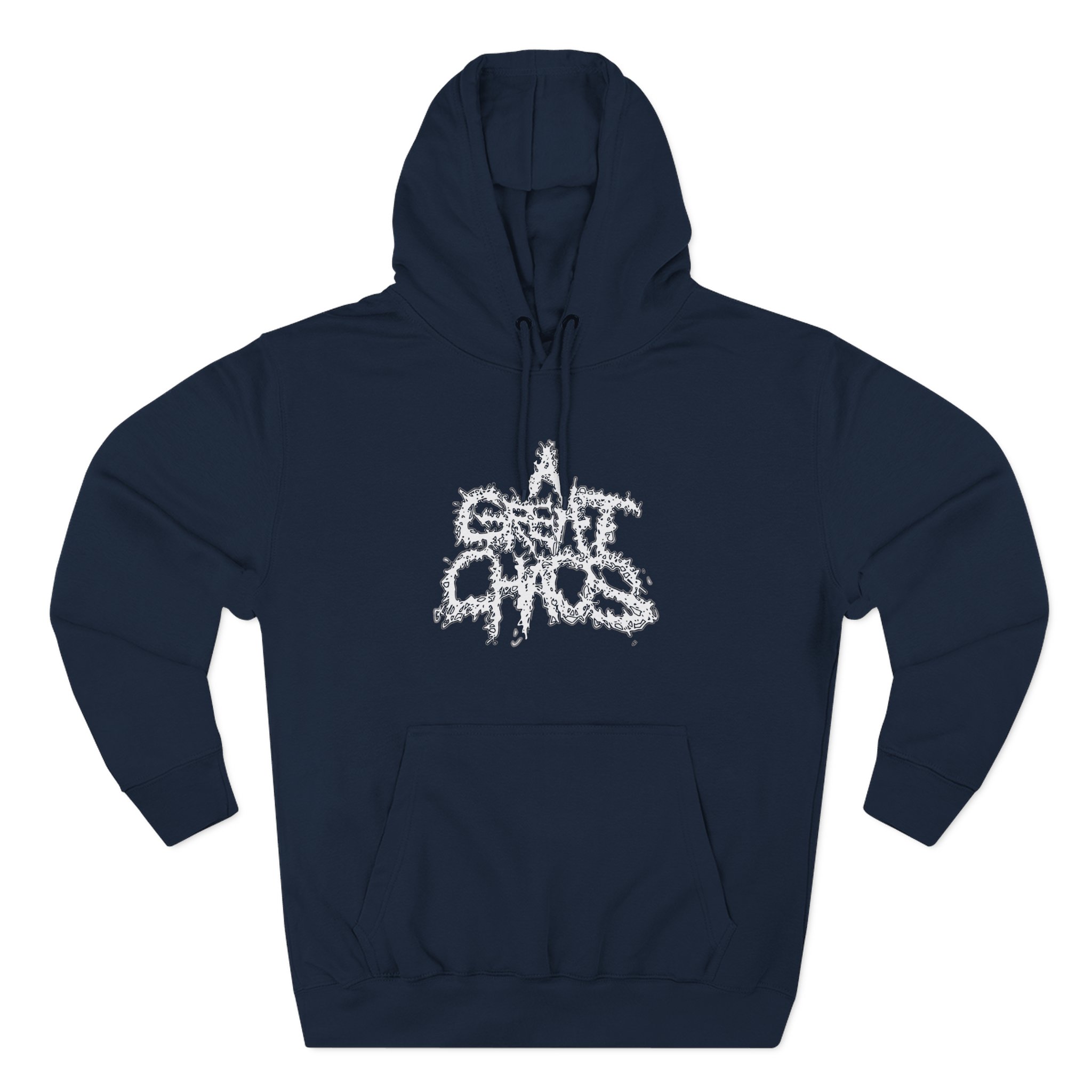 A Great Chaos Spell Out Three-Panel Fleece Hoodie