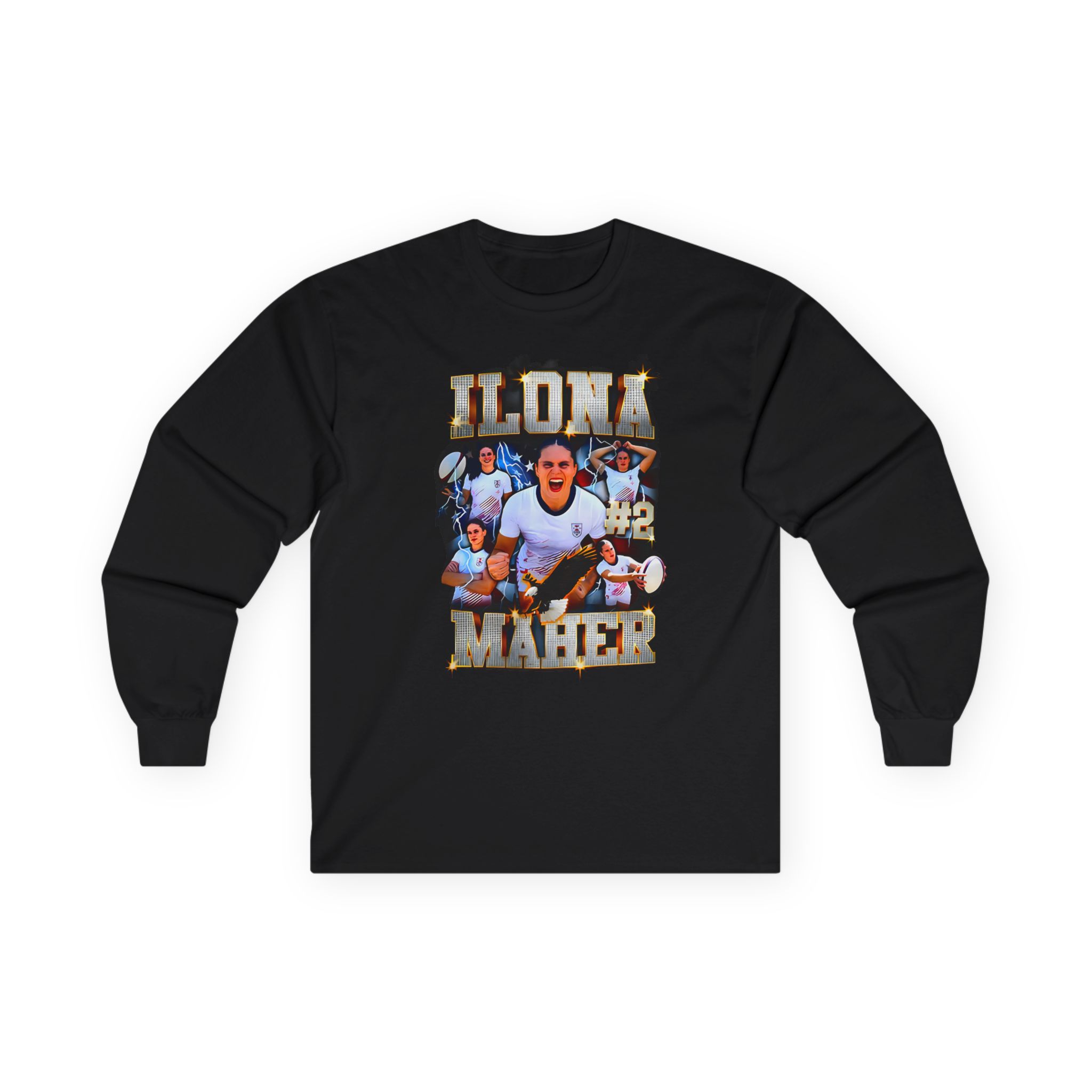 Ilona Maher Start Your Engines Unisex Ultra Cotton Long Sleeve Tee