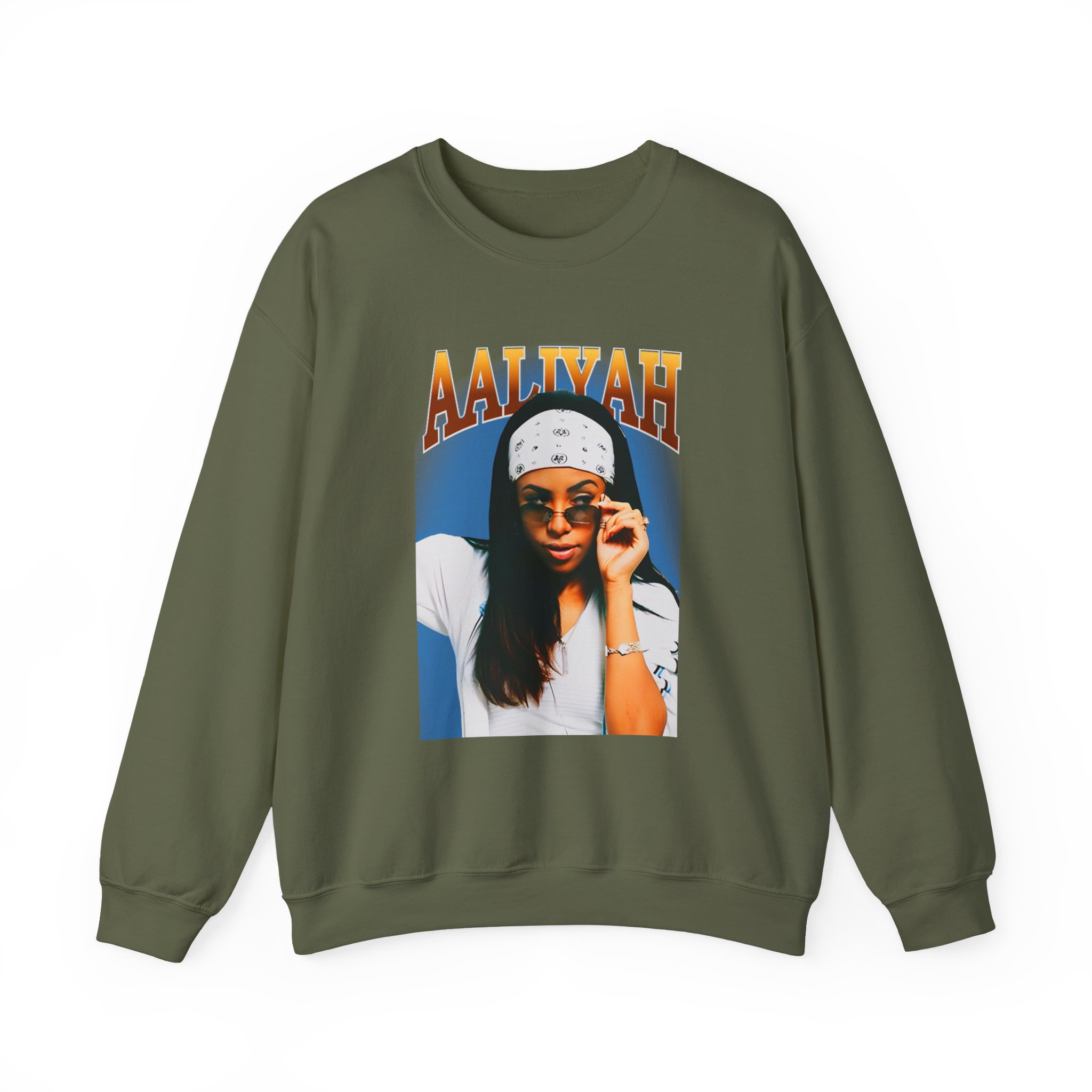 Aaliyah Unisex Heavy Blendâ„¢ Crewneck Sweatshirt