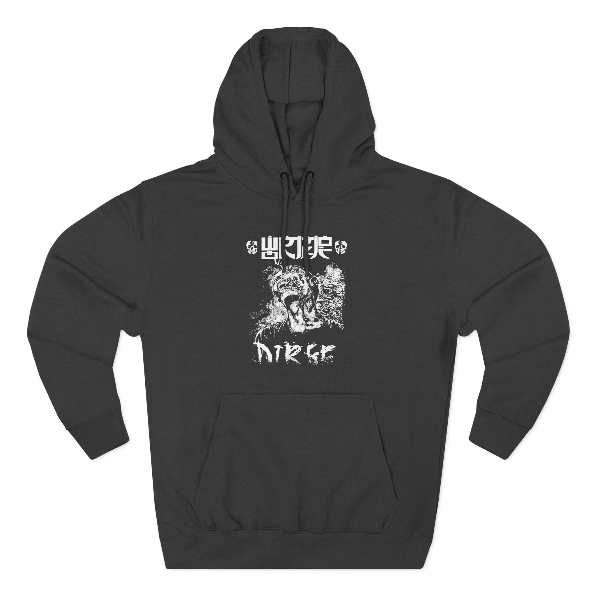 Wormrot Dirge Three-Panel Fleece Hoodie