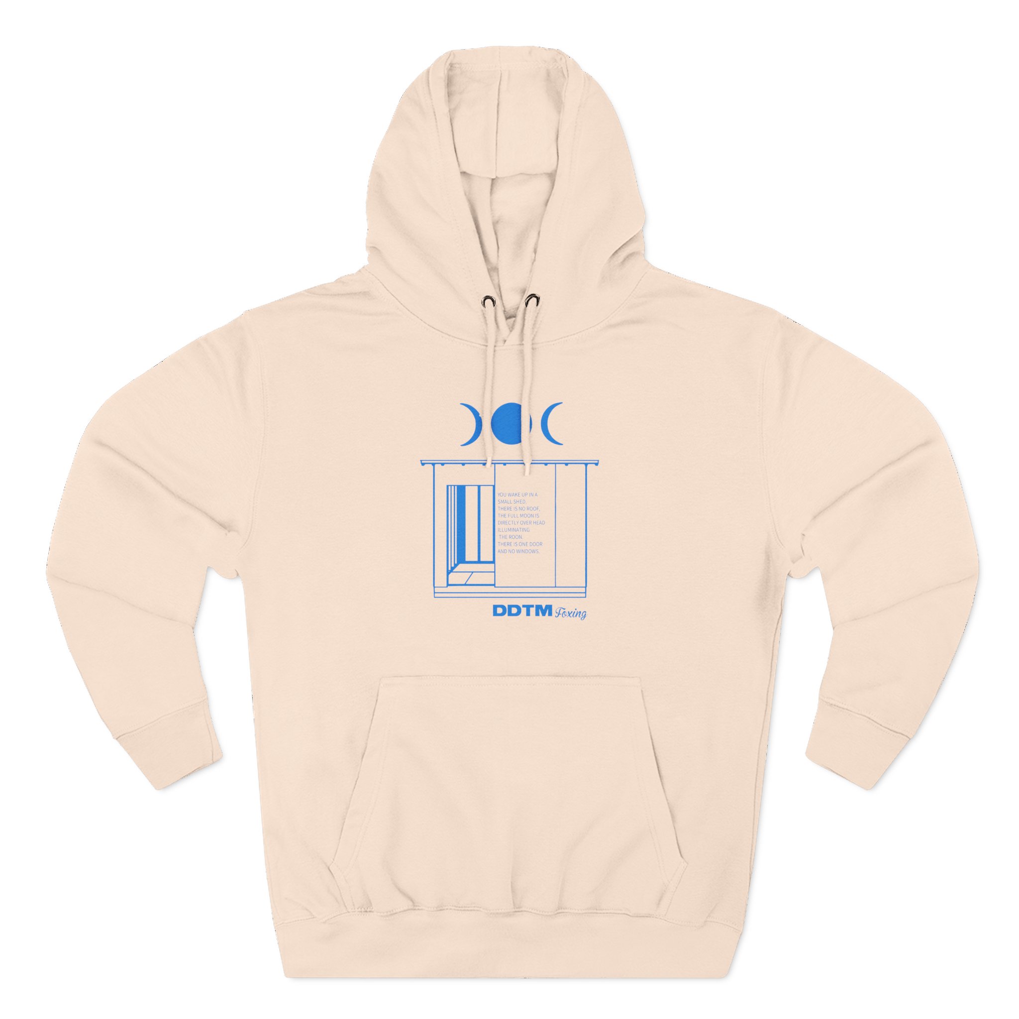 Foxing Chapter Three-Panel Fleece Hoodie