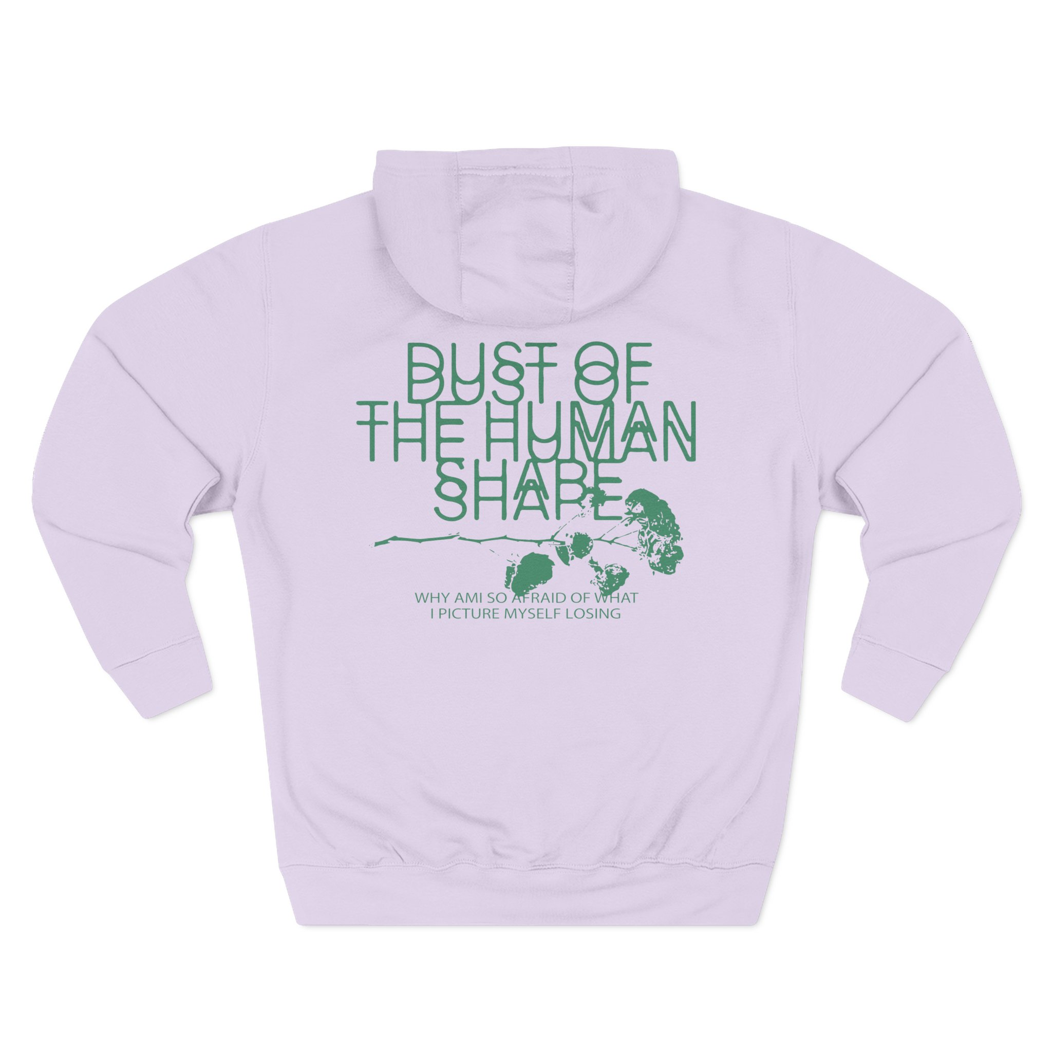 Ghost Atlas Flowers Three-Panel Fleece Hoodie