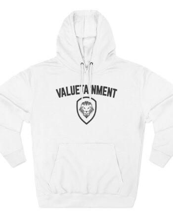 Valuetainment Three-Panel Fleece Hoodie