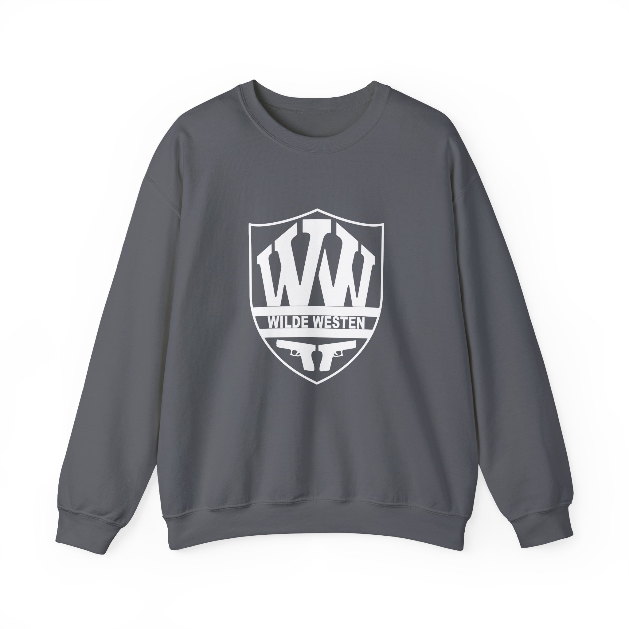 Mula B Louis Wilde Westen Logo Unisex Heavy Blendâ„¢ Crewneck Sweatshirt