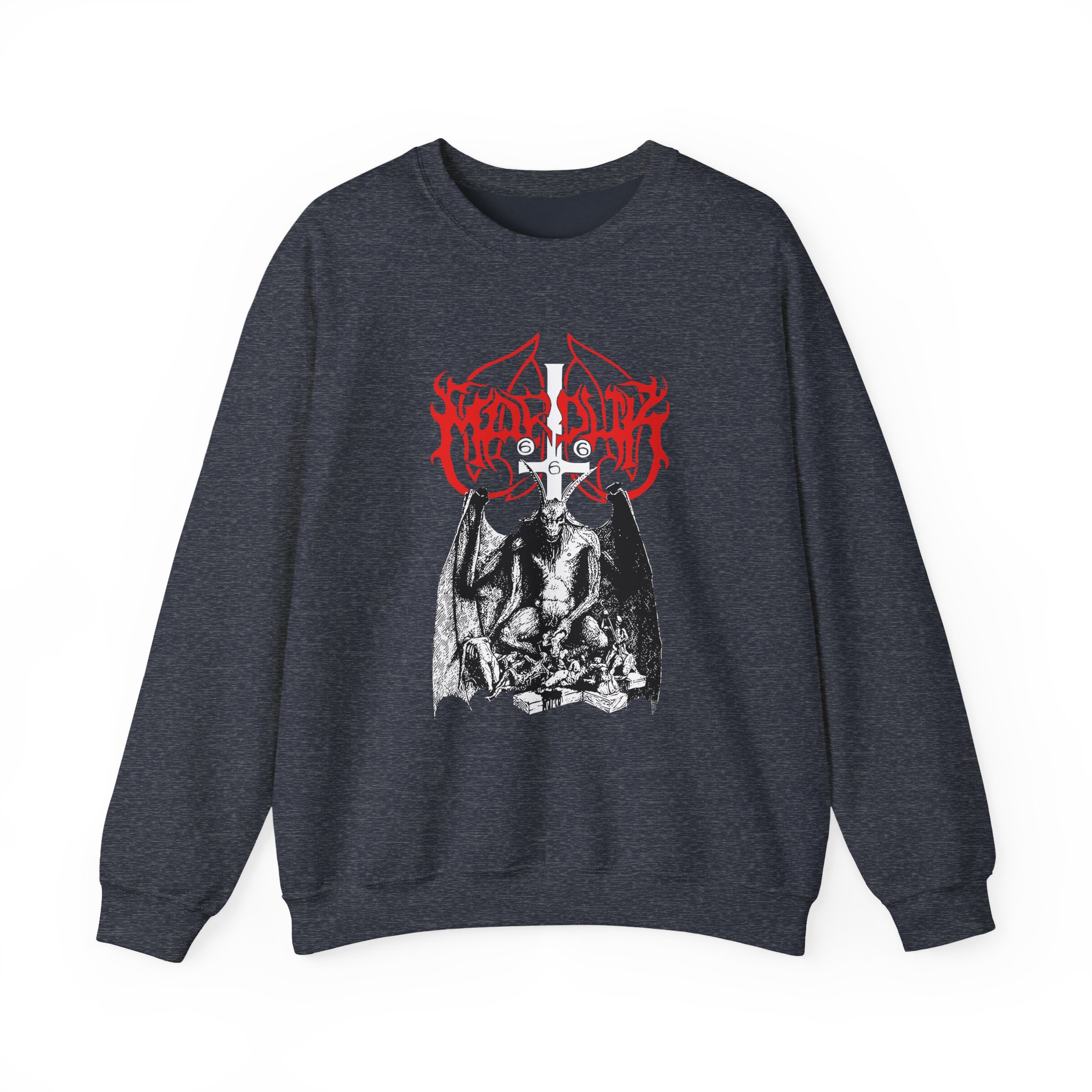 Marduk Demon With Wings Unisex Heavy Blendâ„¢ Crewneck Sweatshirt