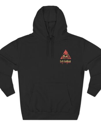Left Behind Eyes  Three-Panel Fleece Hoodie
