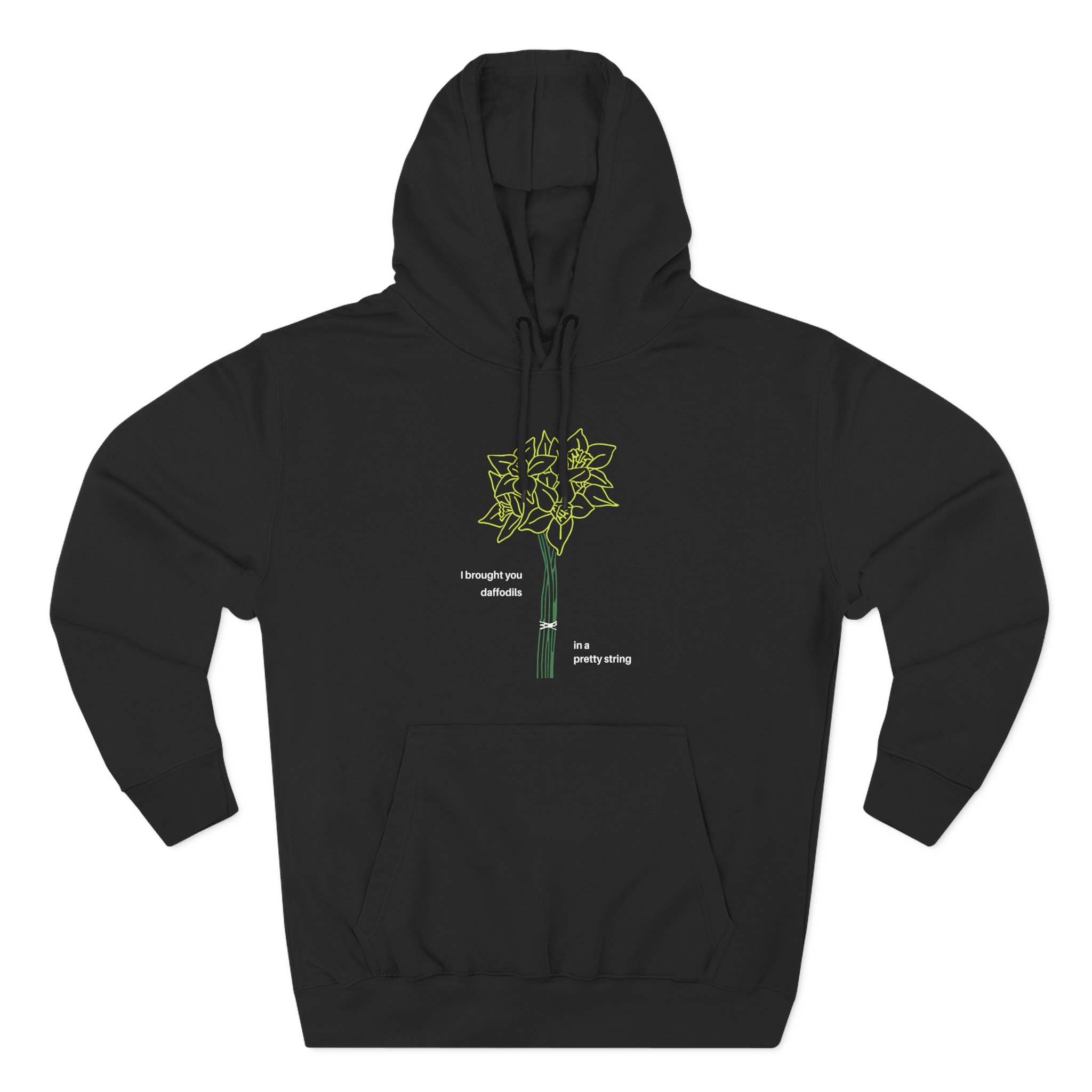 Tom Odell Daffodils Three-Panel Fleece Hoodie