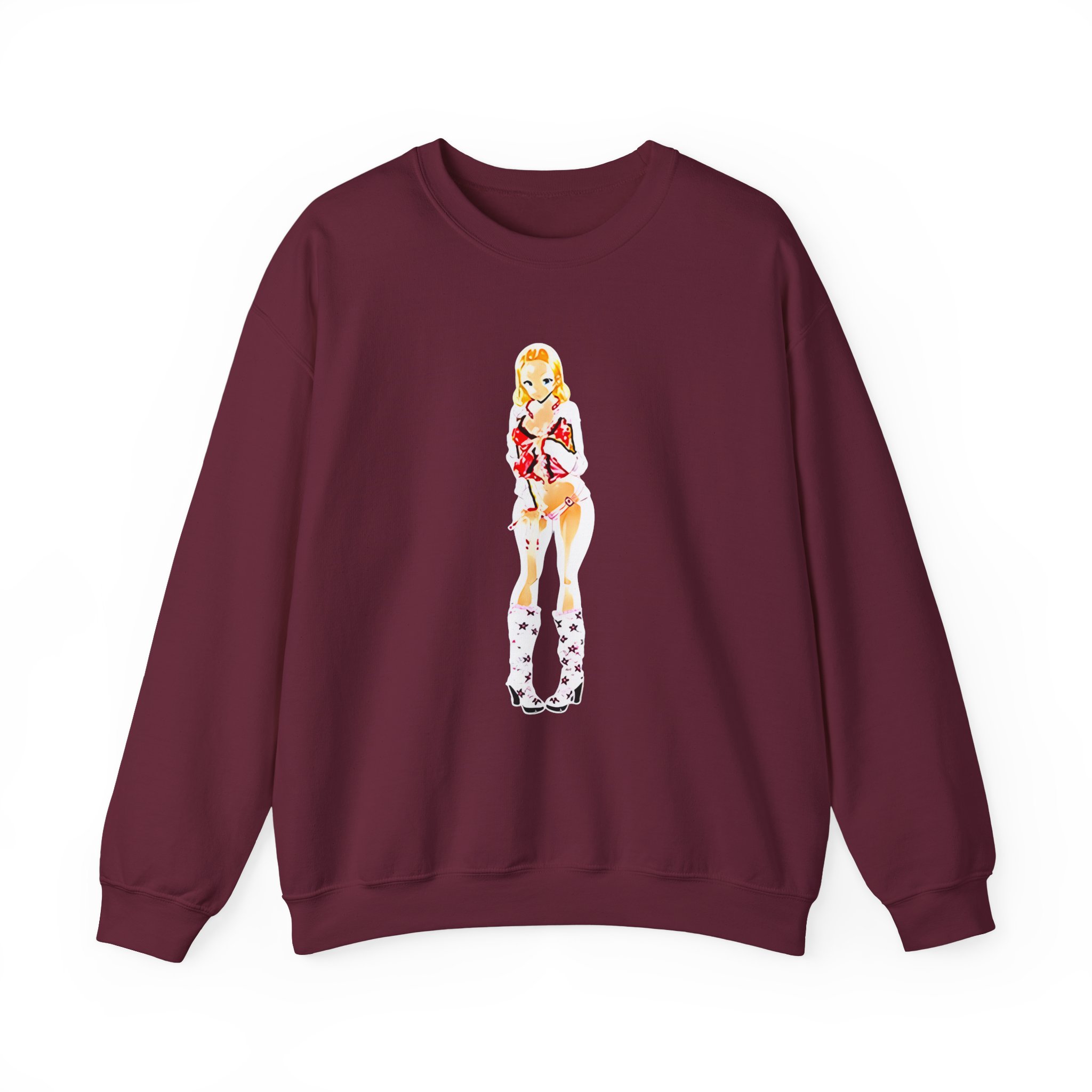 Kim Petras Unisex Heavy Blendâ„¢ Crewneck Sweatshirt