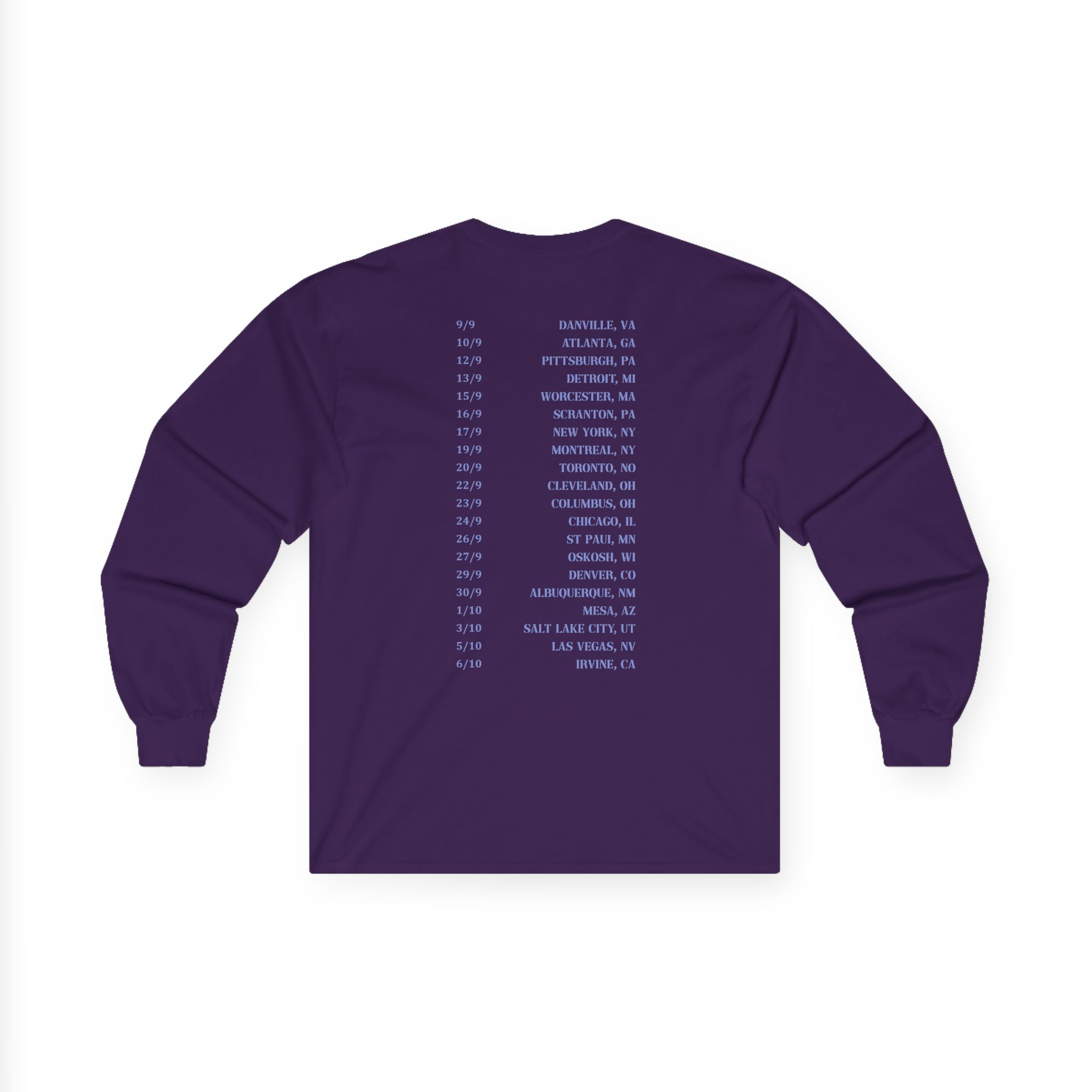 Northlane Tour Unisex Ultra Cotton Long Sleeve Tee