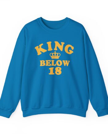 Ymh King Below 18 Toddler Unisex Heavy Blend™ Crewneck Sweatshirt
