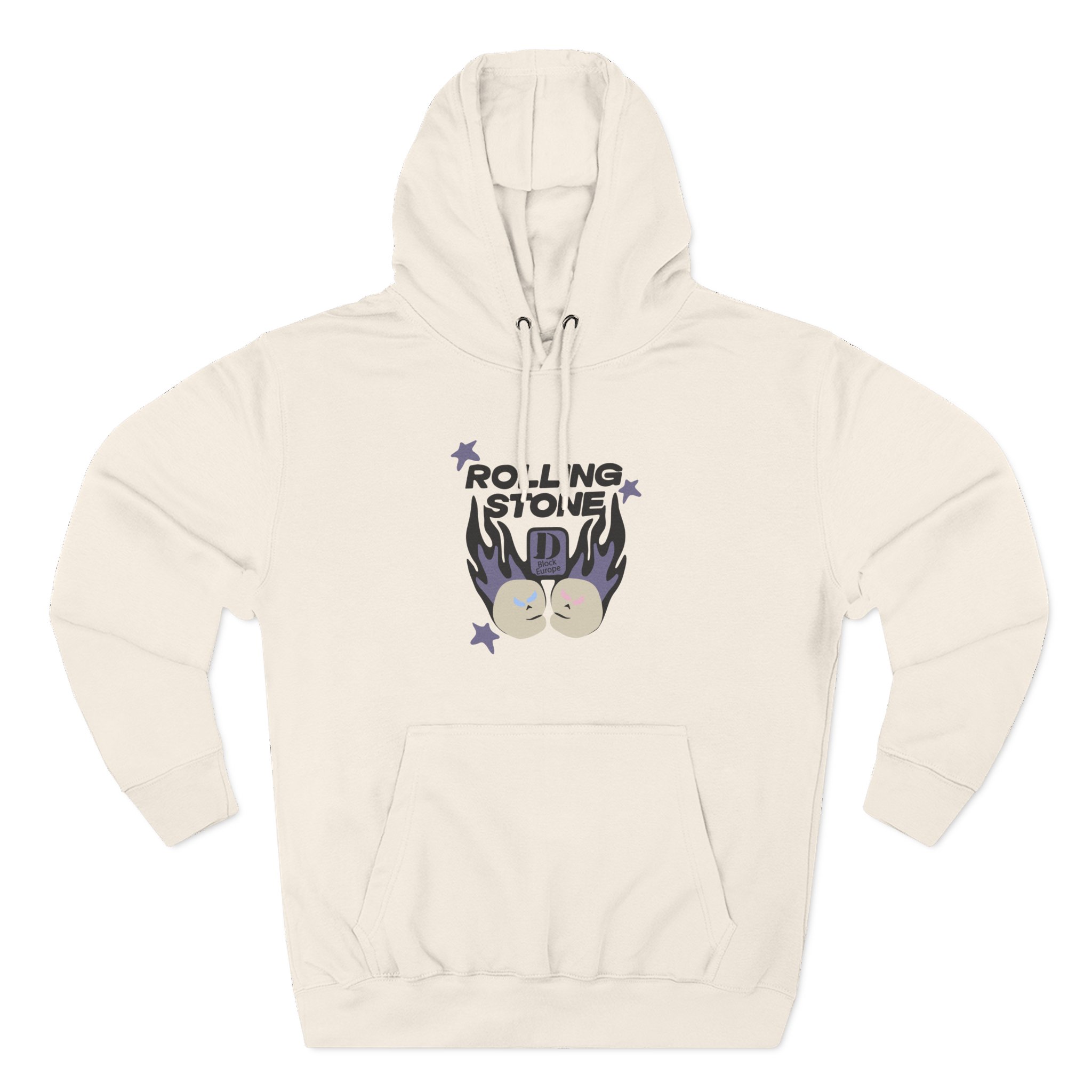 D Block Europe Broken Planet Three-panel Fleece Hoodie