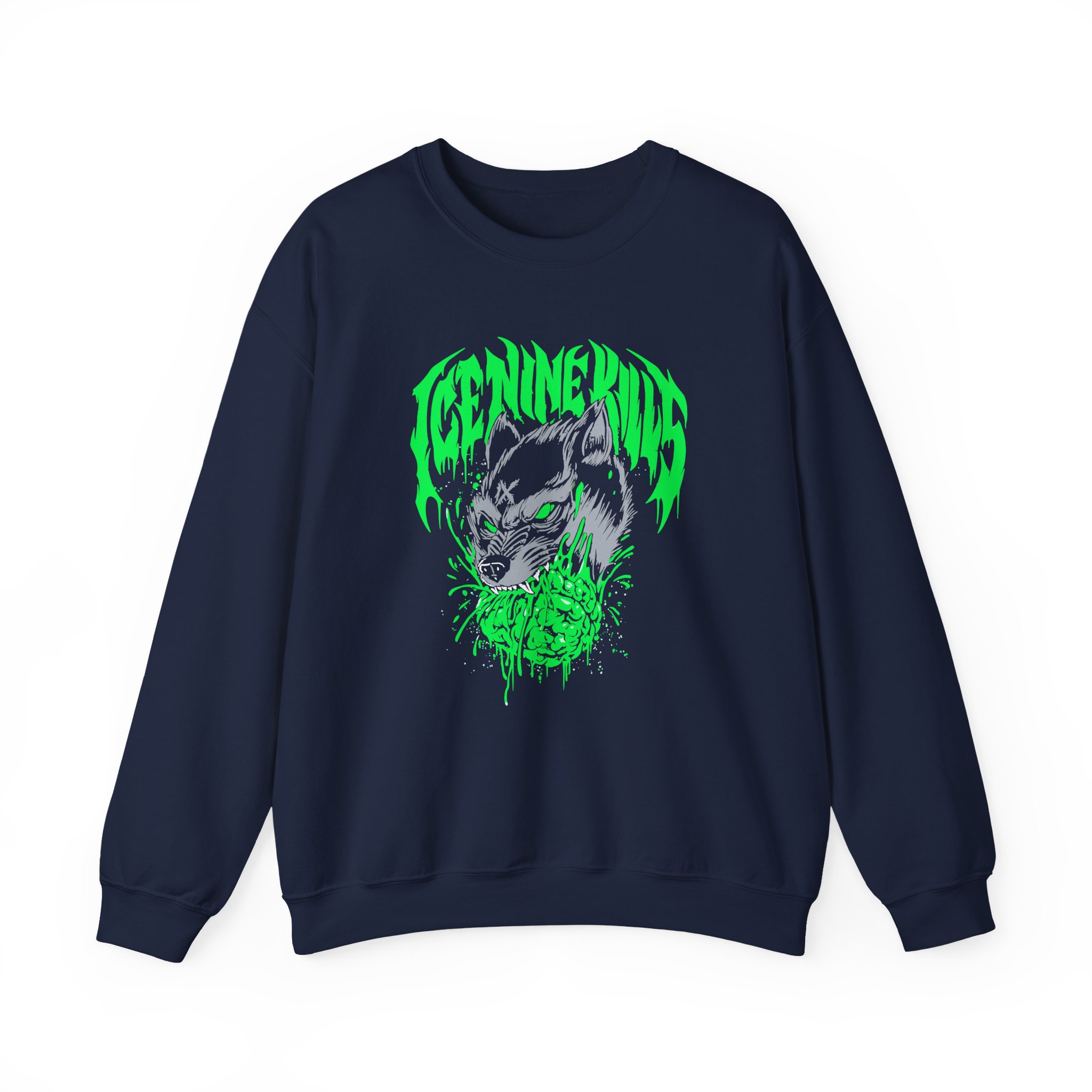 Ice Nine Kills Ink Wolf Unisex Heavy Blendâ„¢ Crewneck Sweatshirt