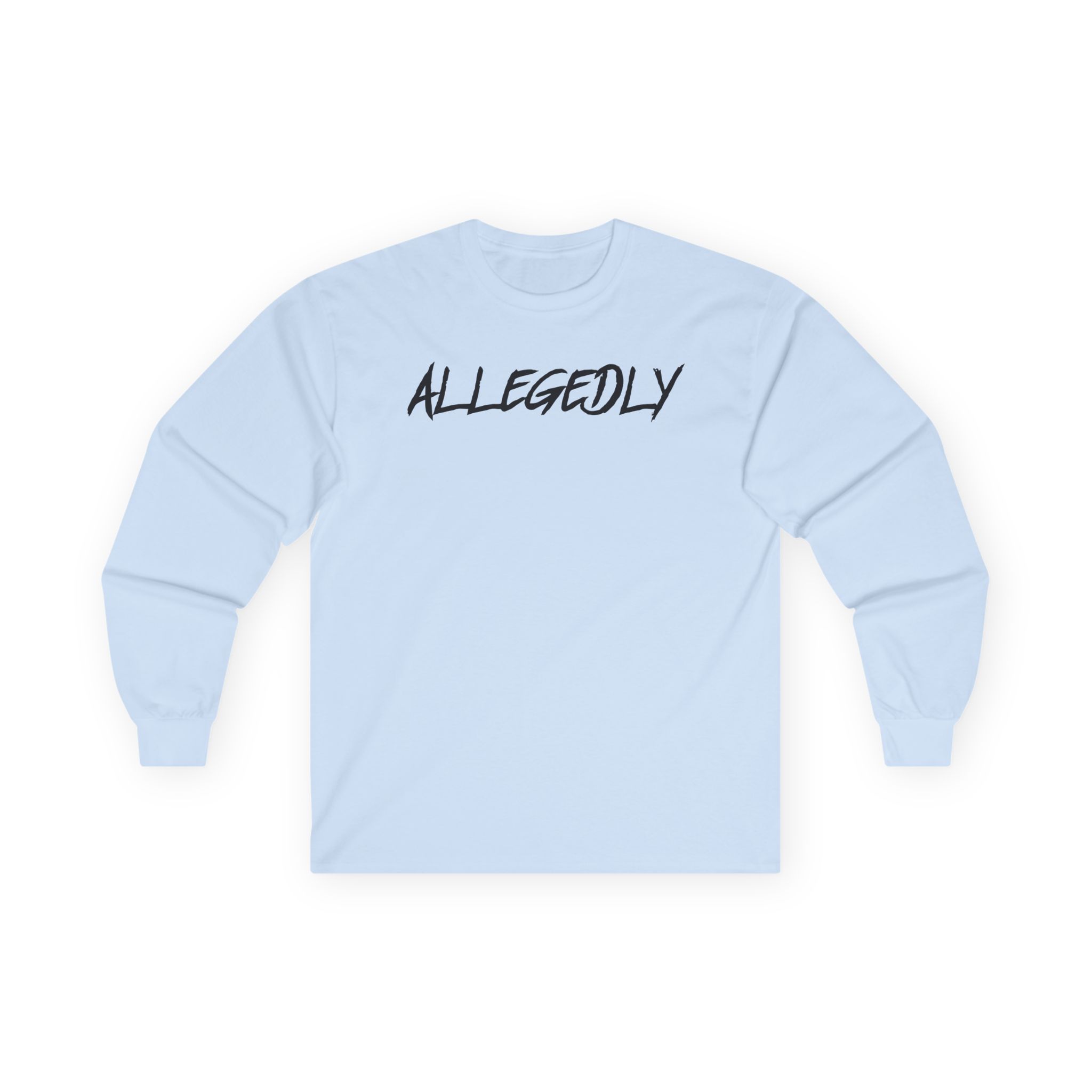 Valuetainment Allegedly Army Unisex Ultra Cotton Long Sleeve Tee