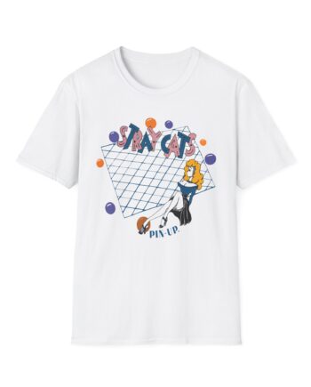 Stray Cats Pin Up Unisex Softstyle T-Shirt