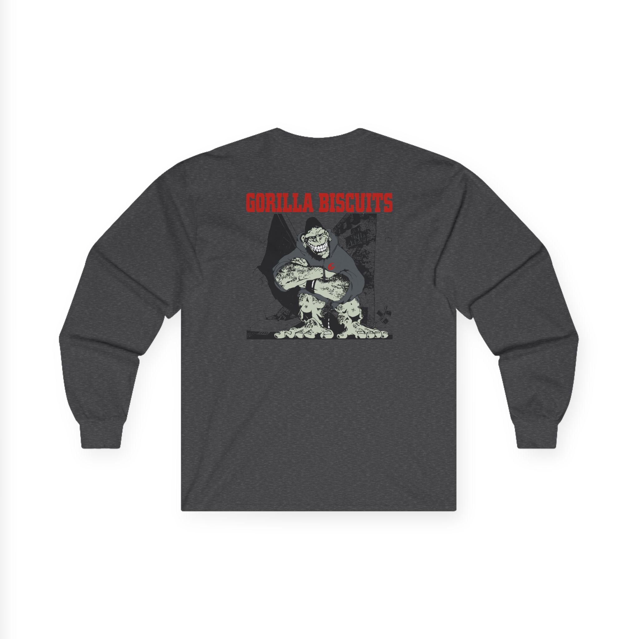 Gorilla Biscuits Hold Your Ground Unisex Ultra Cotton Long Sleeve Tee