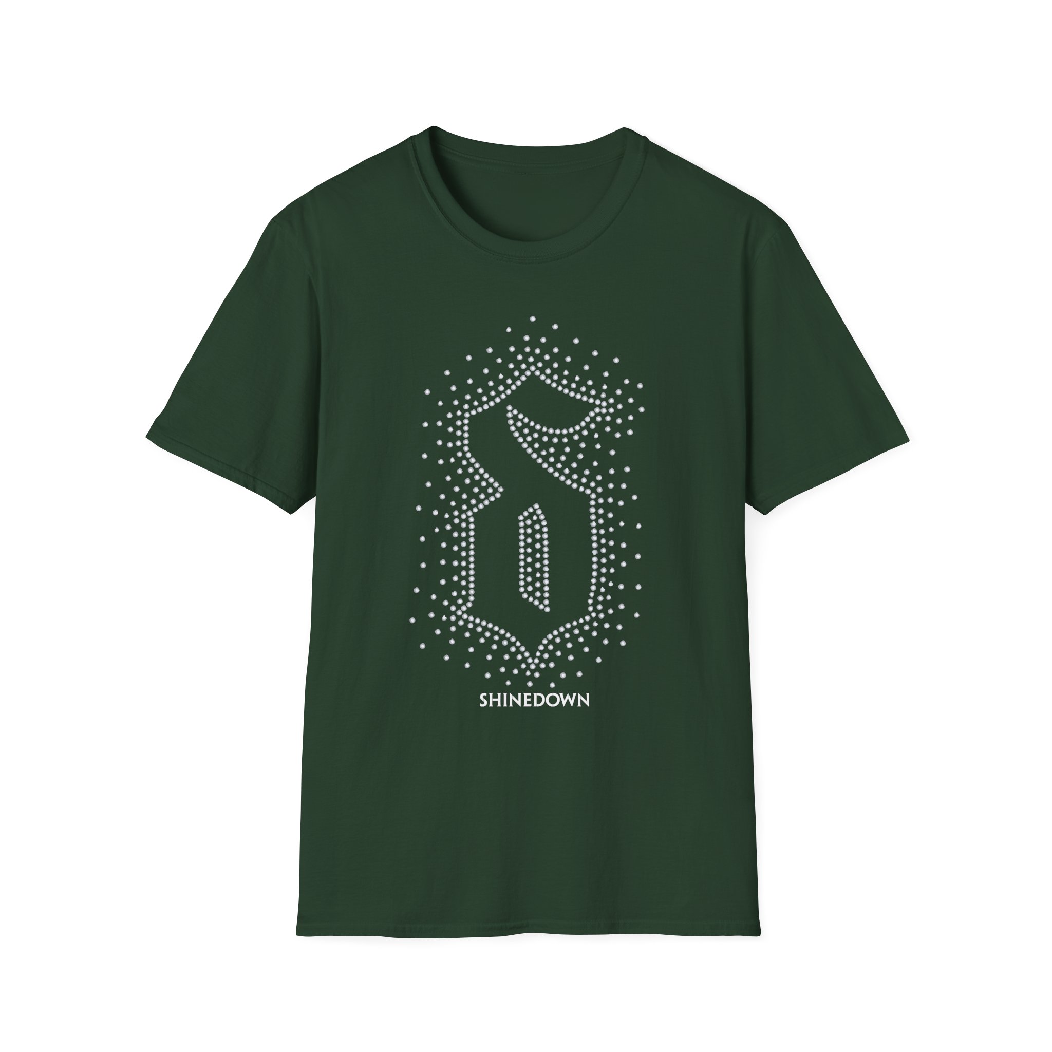 Shinedown Rhinestone Unisex Softstyle T-Shirt