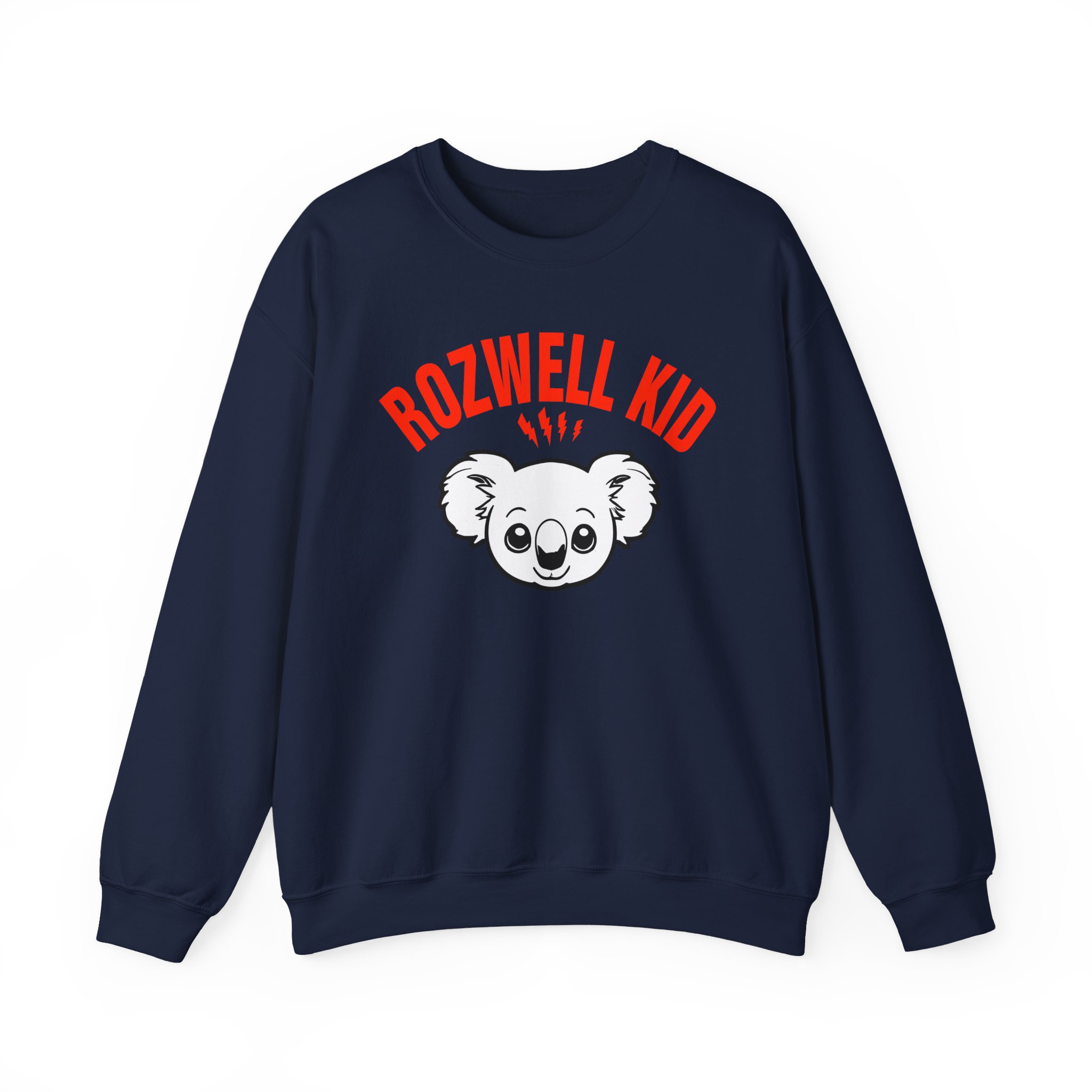 Rozwell Kid Koala Unisex Heavy Blendâ„¢ Crewneck Sweatshirt