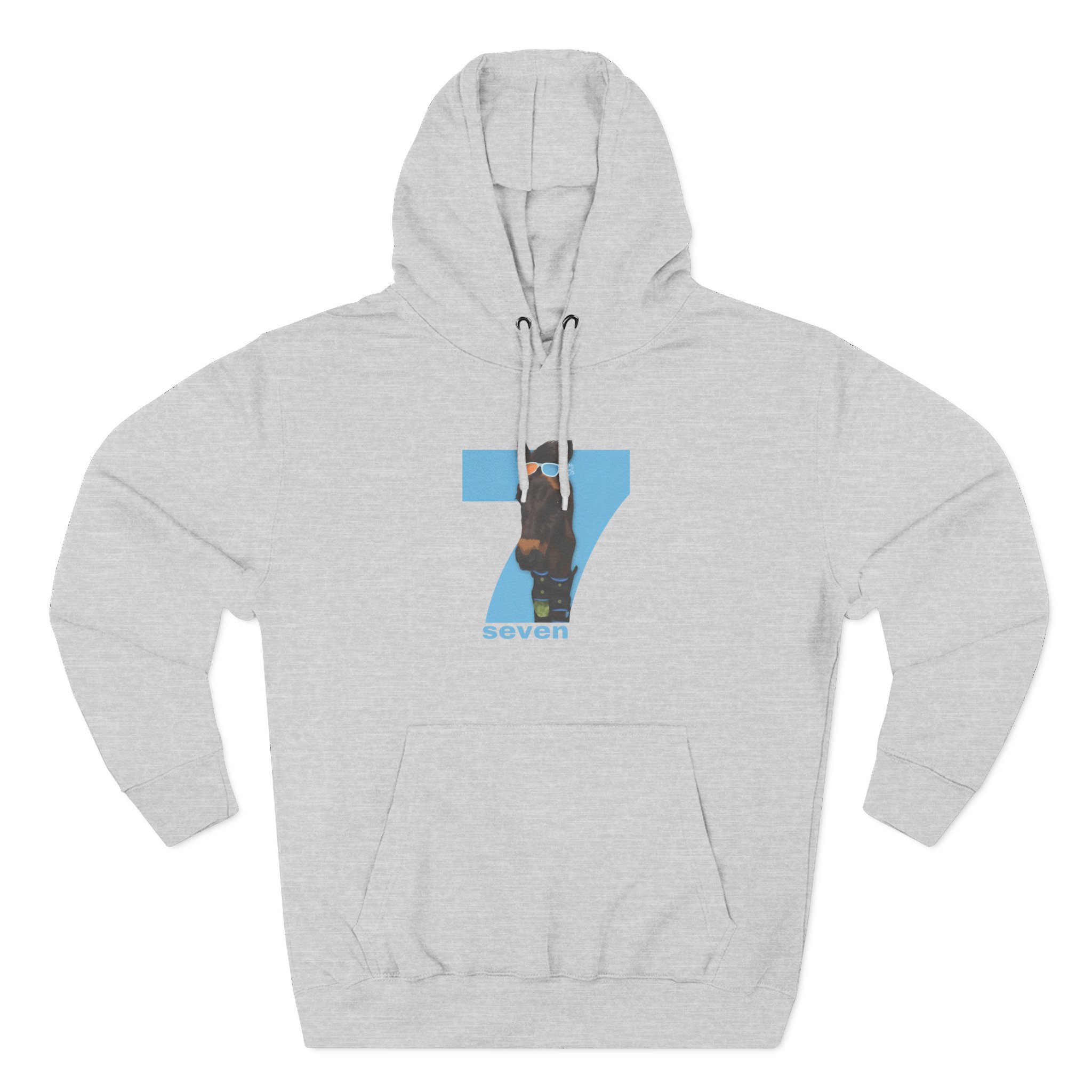 Katie Van Slyke Shady Seven Three-Panel Fleece Hoodie