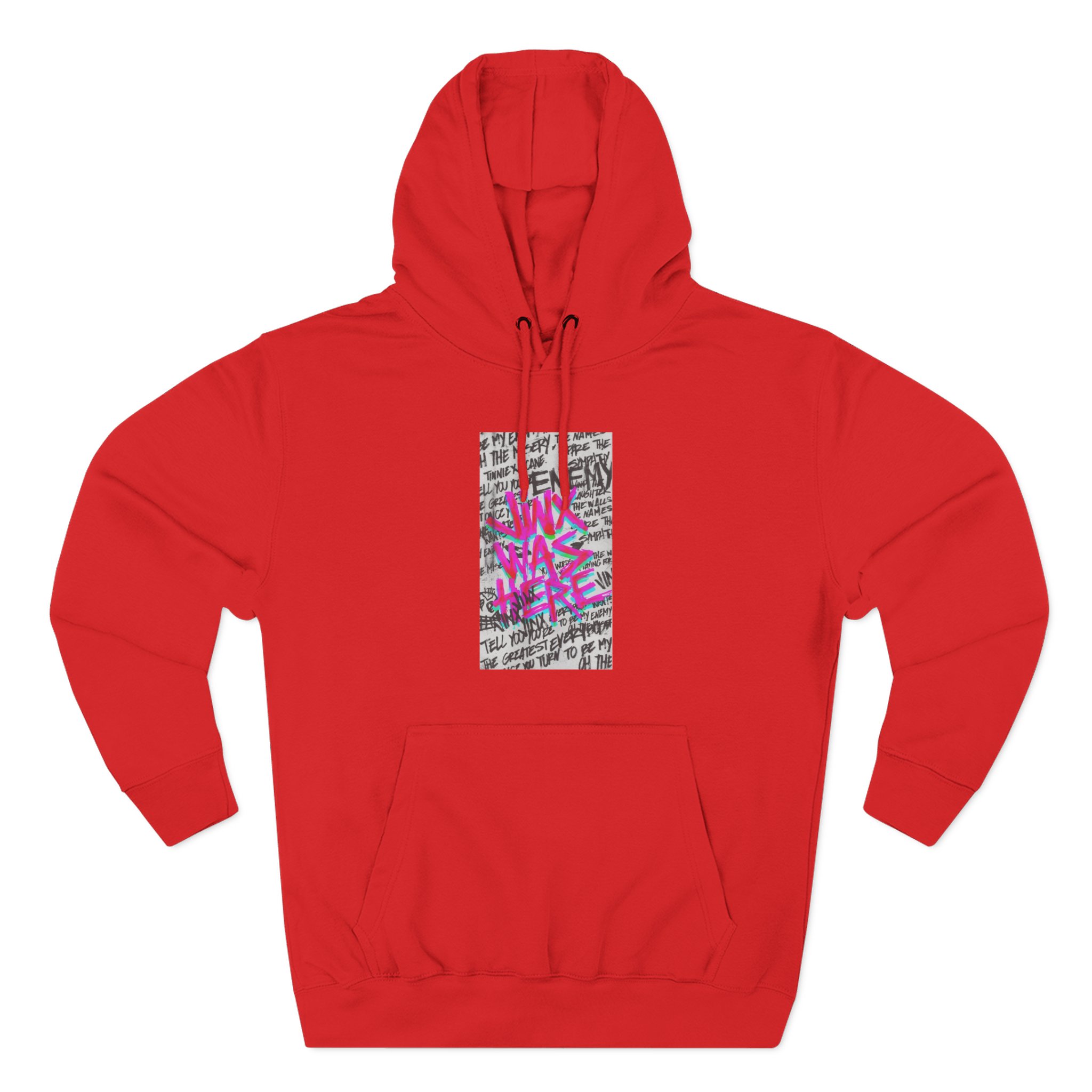 Jinx Three-Panel Fleece Hoodie