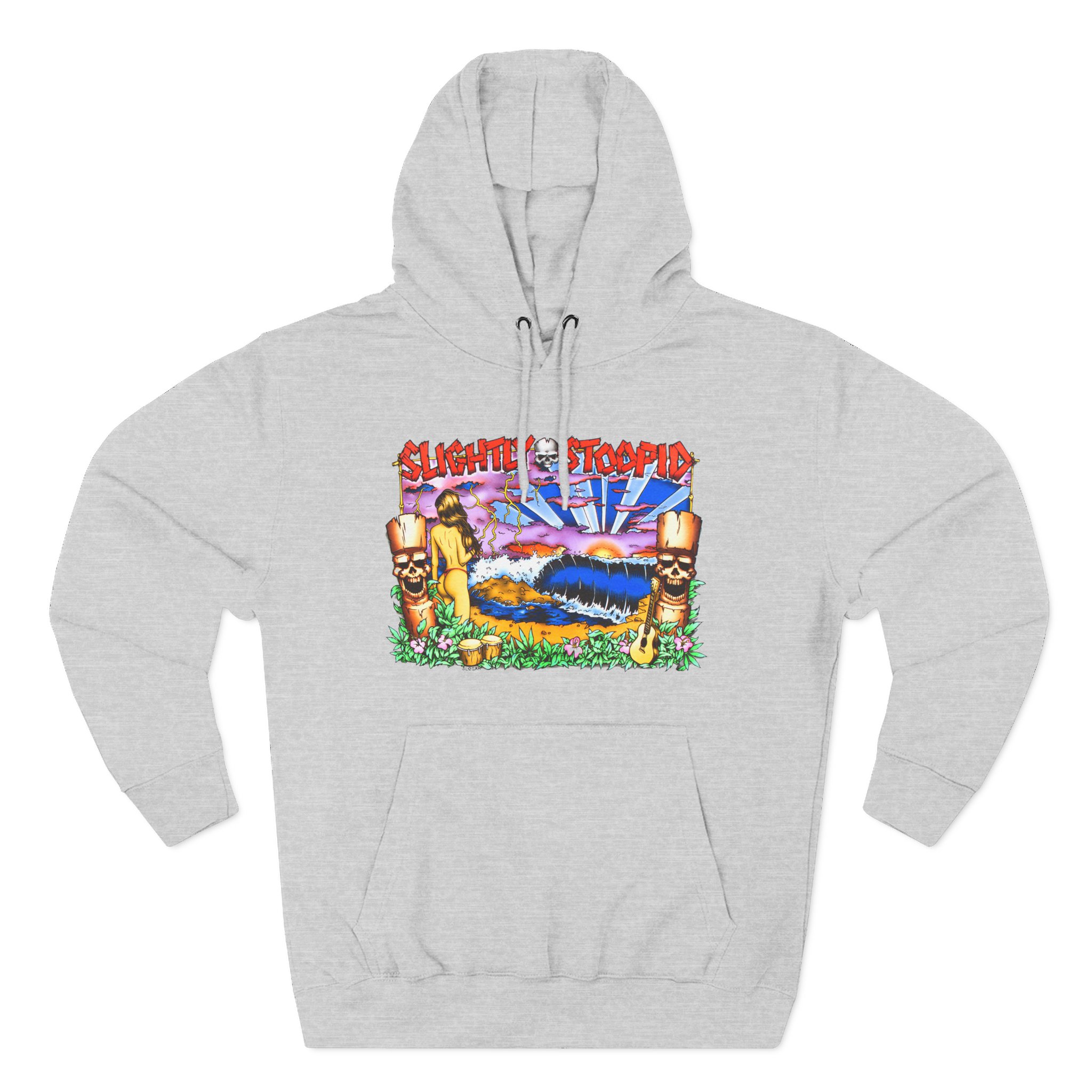 Slightly Stoopid Tiki Three-Panel Fleece Hoodie