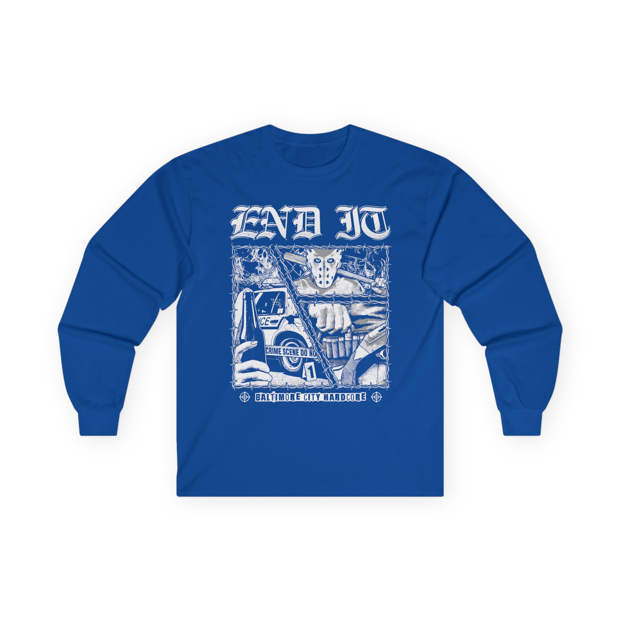 End It Crime Scene Unisex Ultra Cotton Long Sleeve Tee