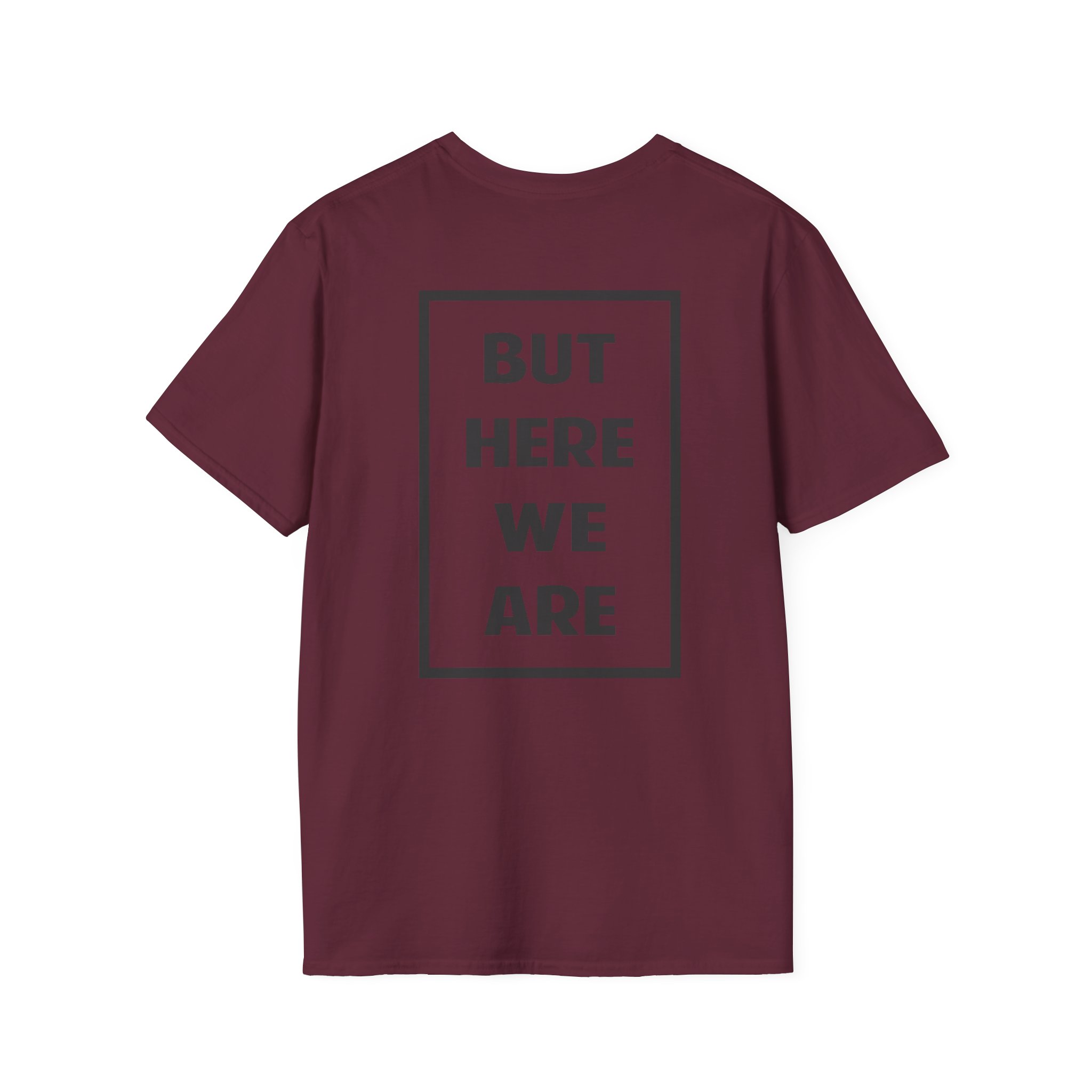Foo Fighters but Here We Are Unisex Softstyle T-Shirt