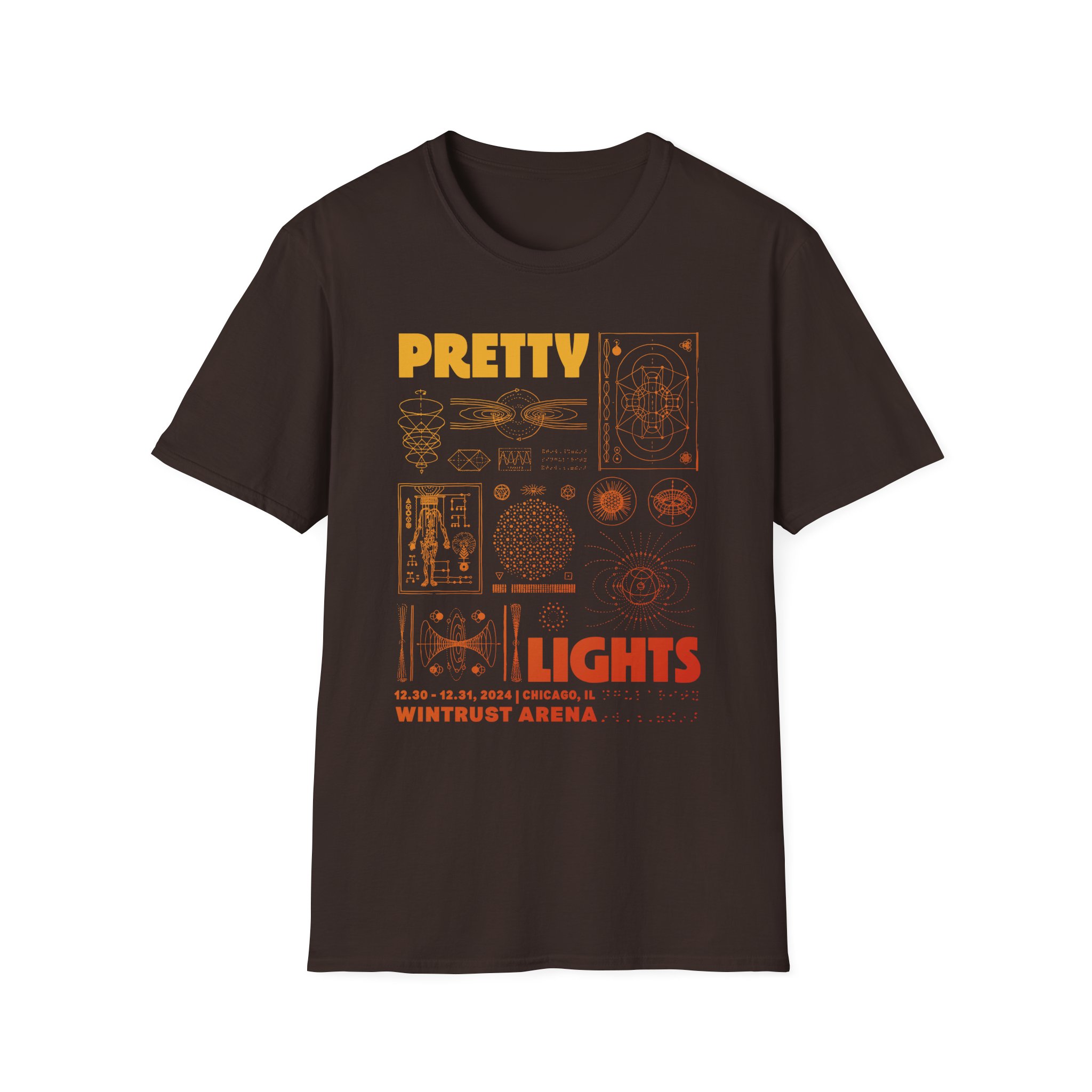 Pretty Lights Lucid Livestream @ Wintrust Arena Unisex Softstyle T-Shirt