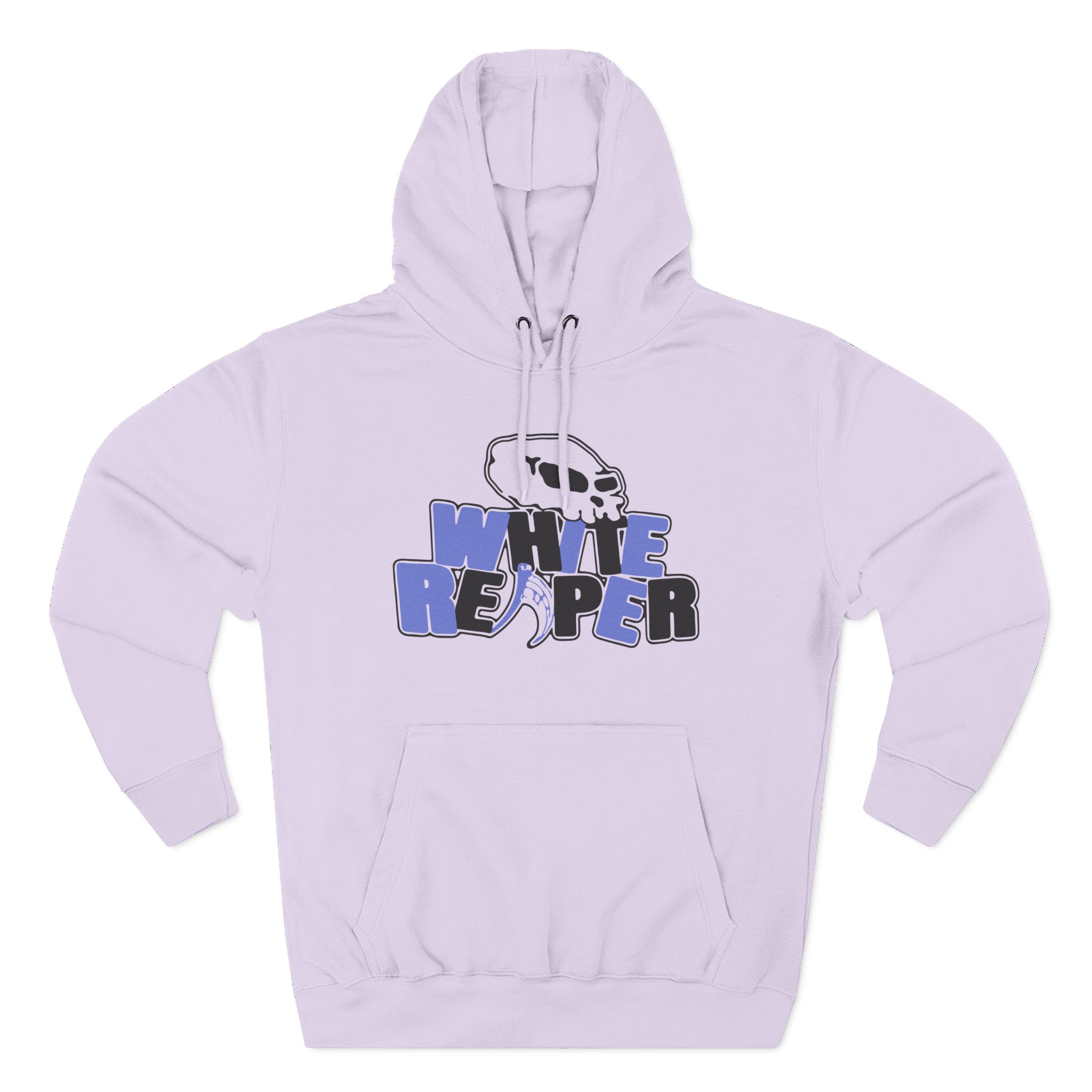White Reaper Three-Panel Fleece Hoodie