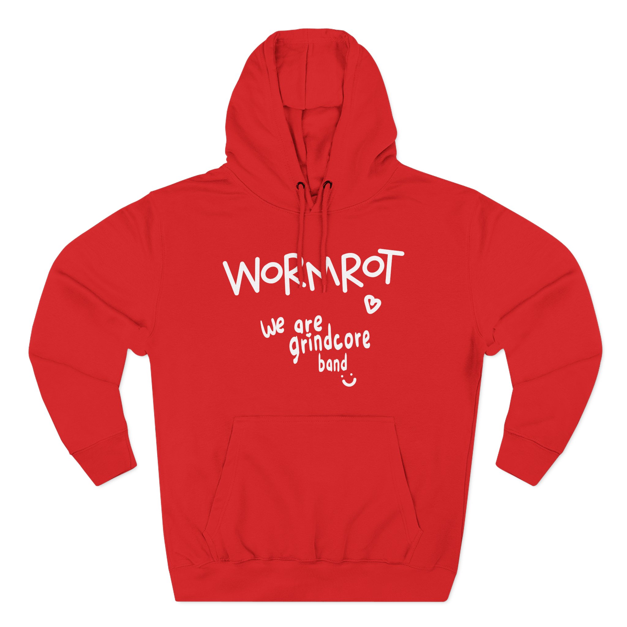 Wormrot We Are Grindcore Three-Panel Fleece Hoodie
