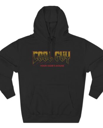 Ymh Cool Guy Metal Three-Panel Fleece Hoodie