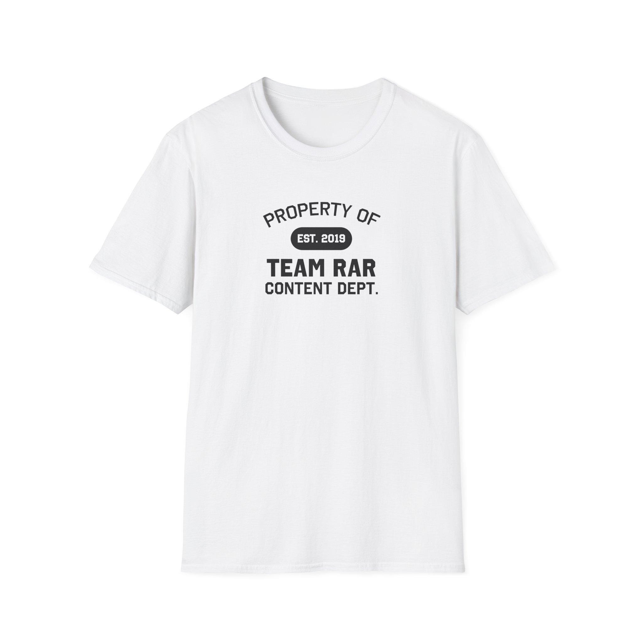 Team Rar Content Dept Unisex Softstyle T-Shirt