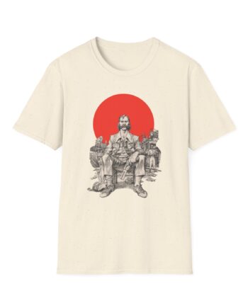 Disco Elysium Tequila Sunset Natural Unisex Softstyle T-Shirt