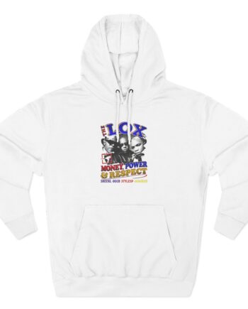 The Lox Money, Power & Respect Three-Panel Fleece Hoodie