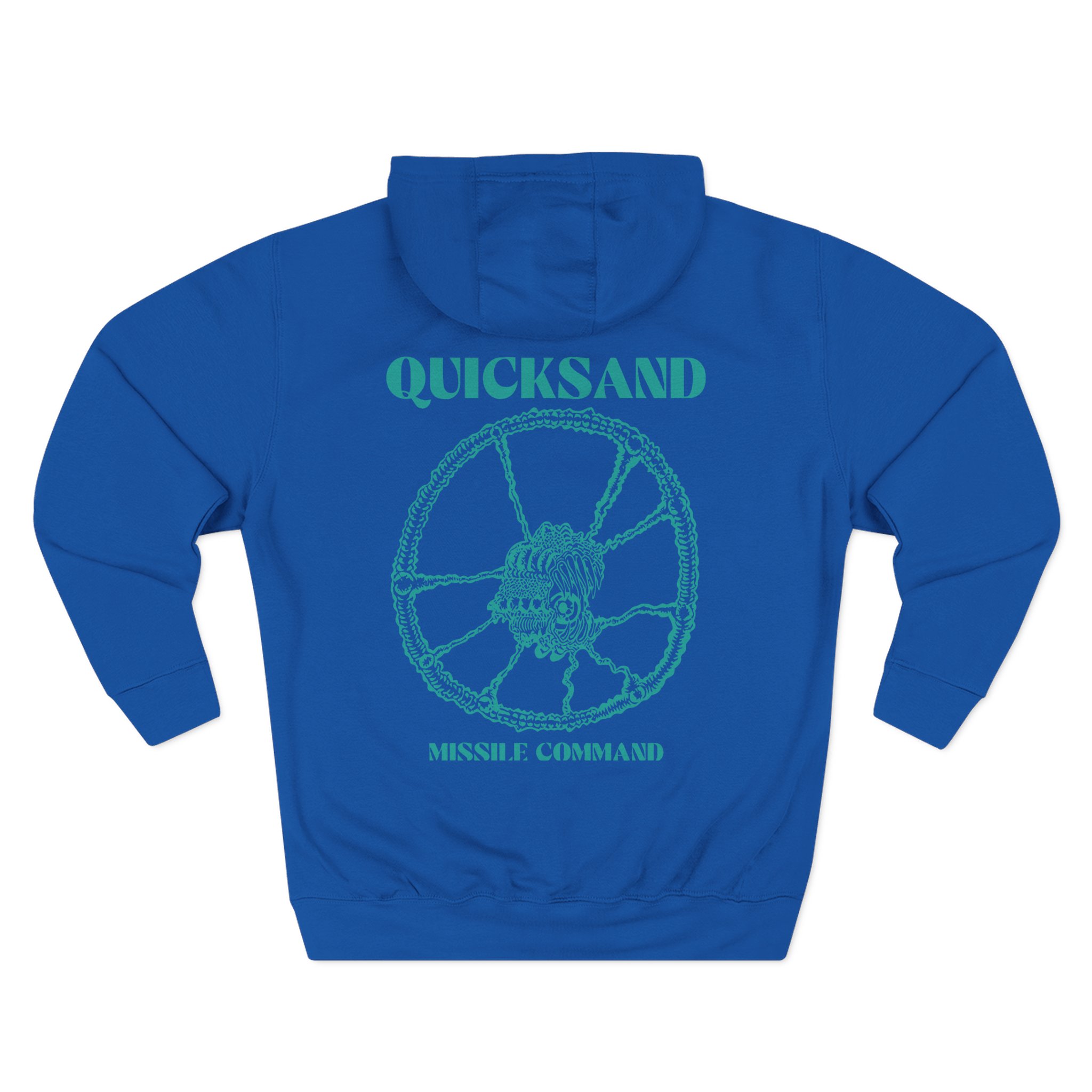 Quicksand Missile Command Three-Panel Fleece Hoodie