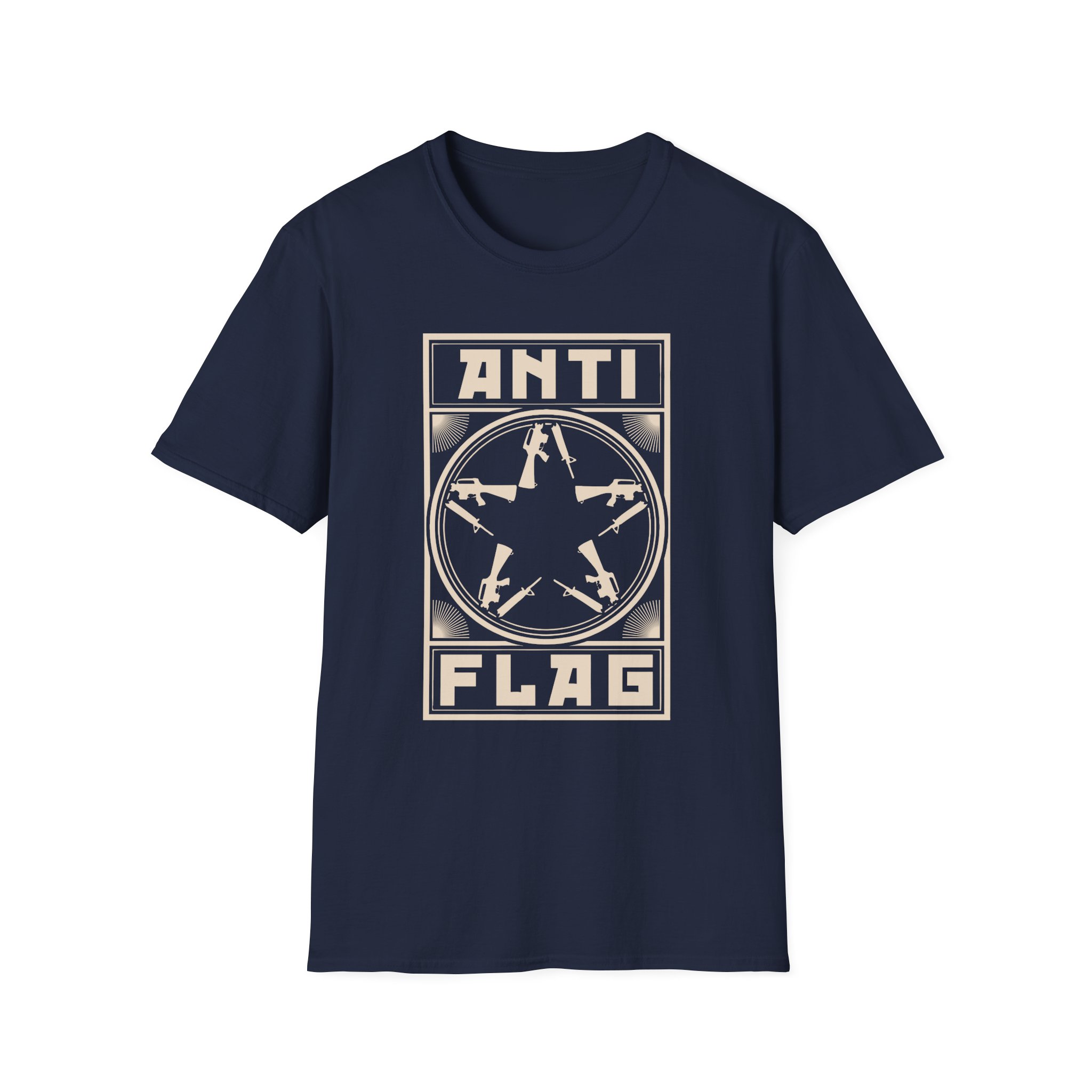 Anti Flag Comrade Gunstar Unisex Softstyle T-Shirt