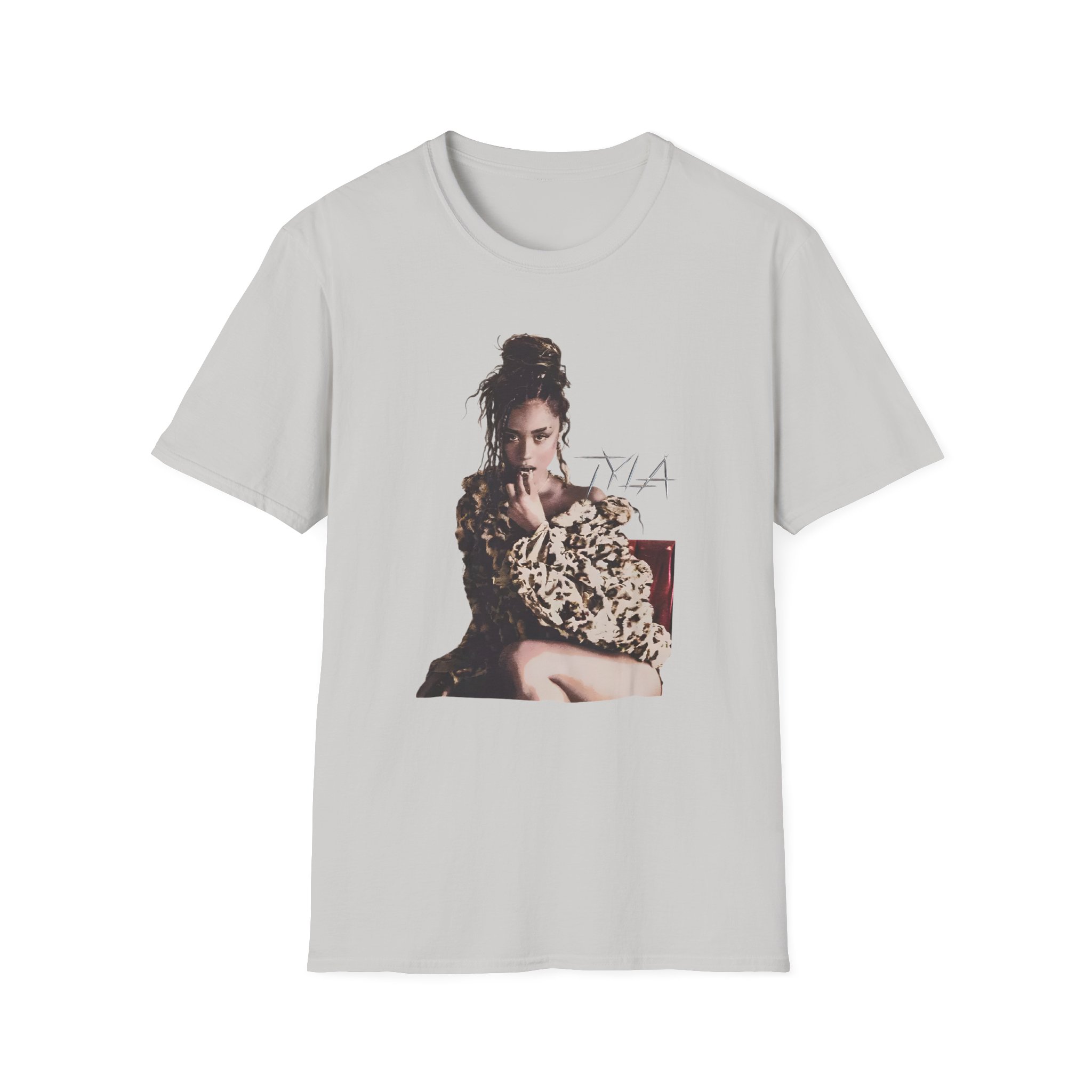 Tyla Sitting Portrait Unisex Softstyle T-Shirt