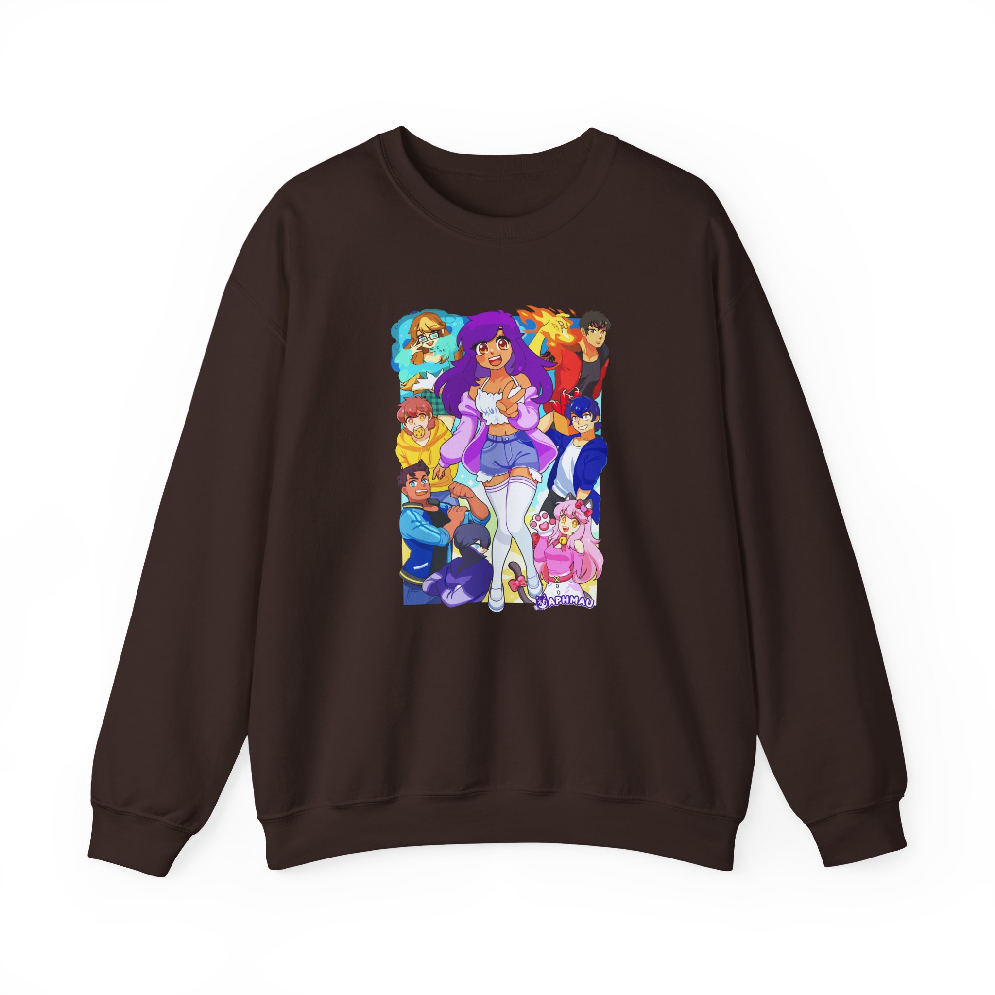 Aphmau & Friends Unisex Heavy Blendâ„¢ Crewneck Sweatshirt