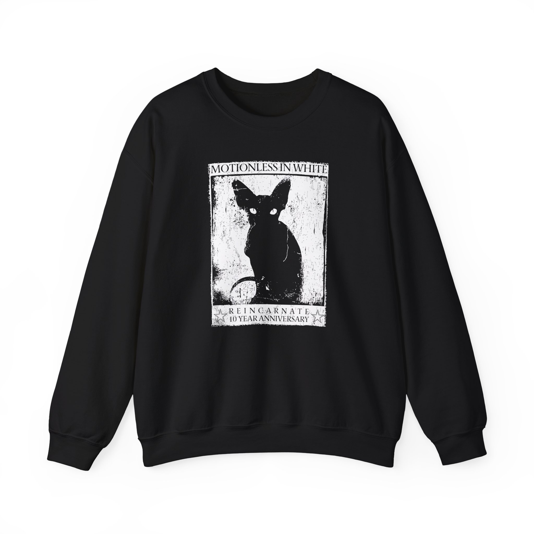 Motionless in White Reincarnate Sphynx Unisex Heavy Blendâ„¢ Crewneck Sweatshirt