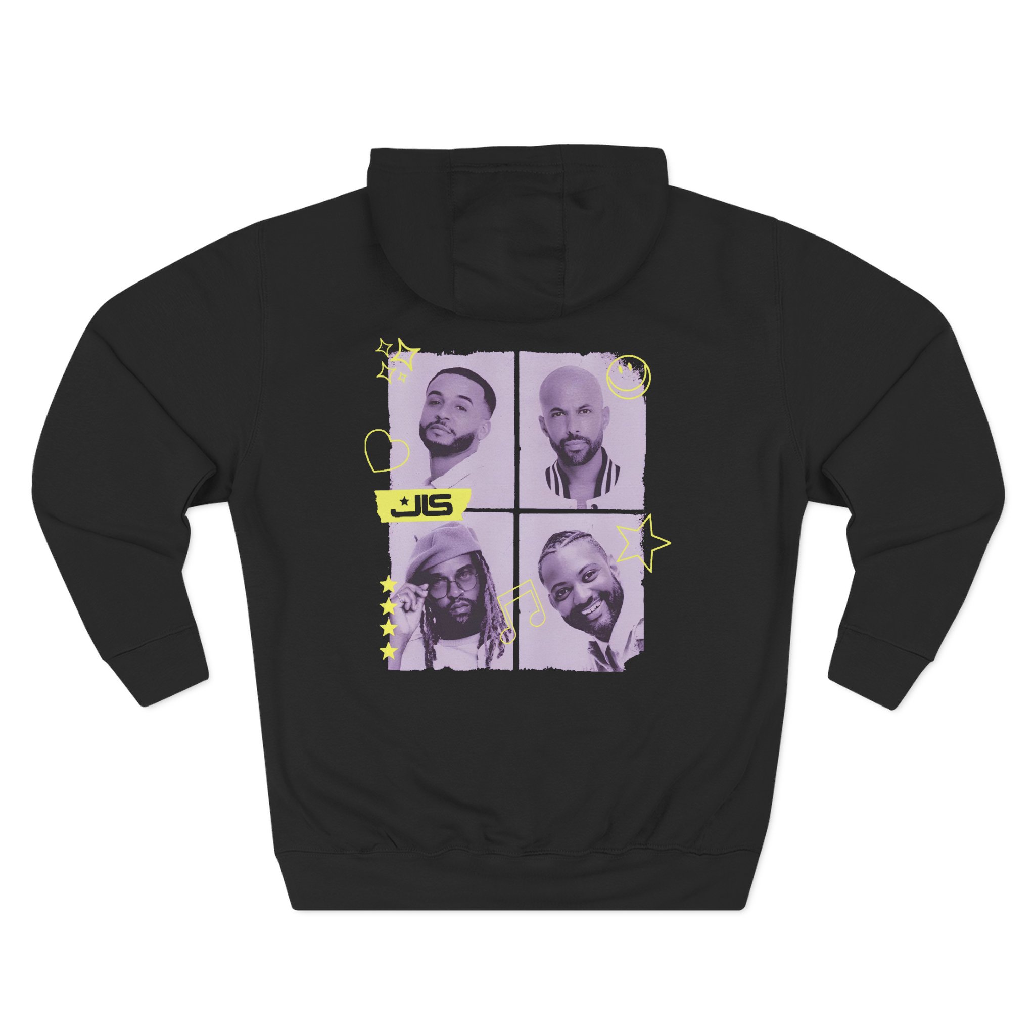 JLS Photo Three-Panel Fleece Hoodie