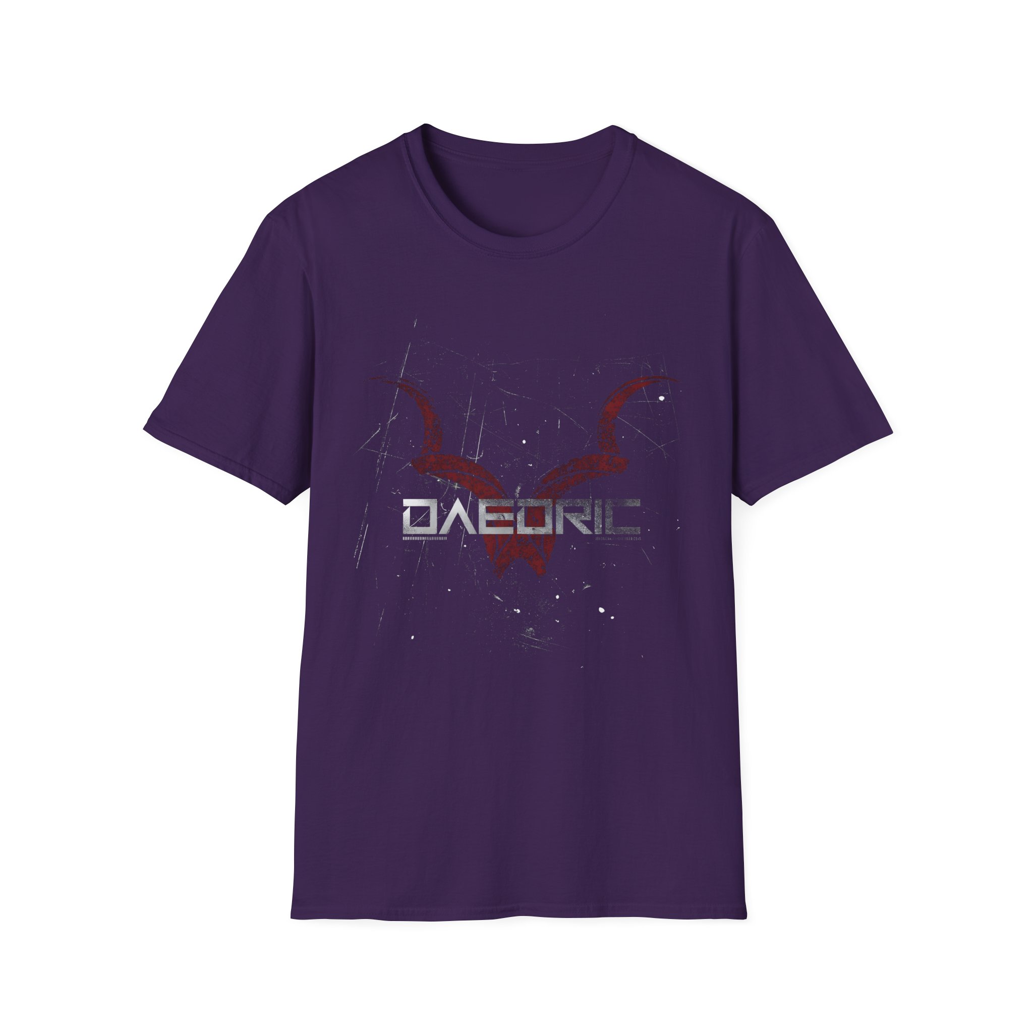 Daedric Eroded Logo Unisex Softstyle T-Shirt