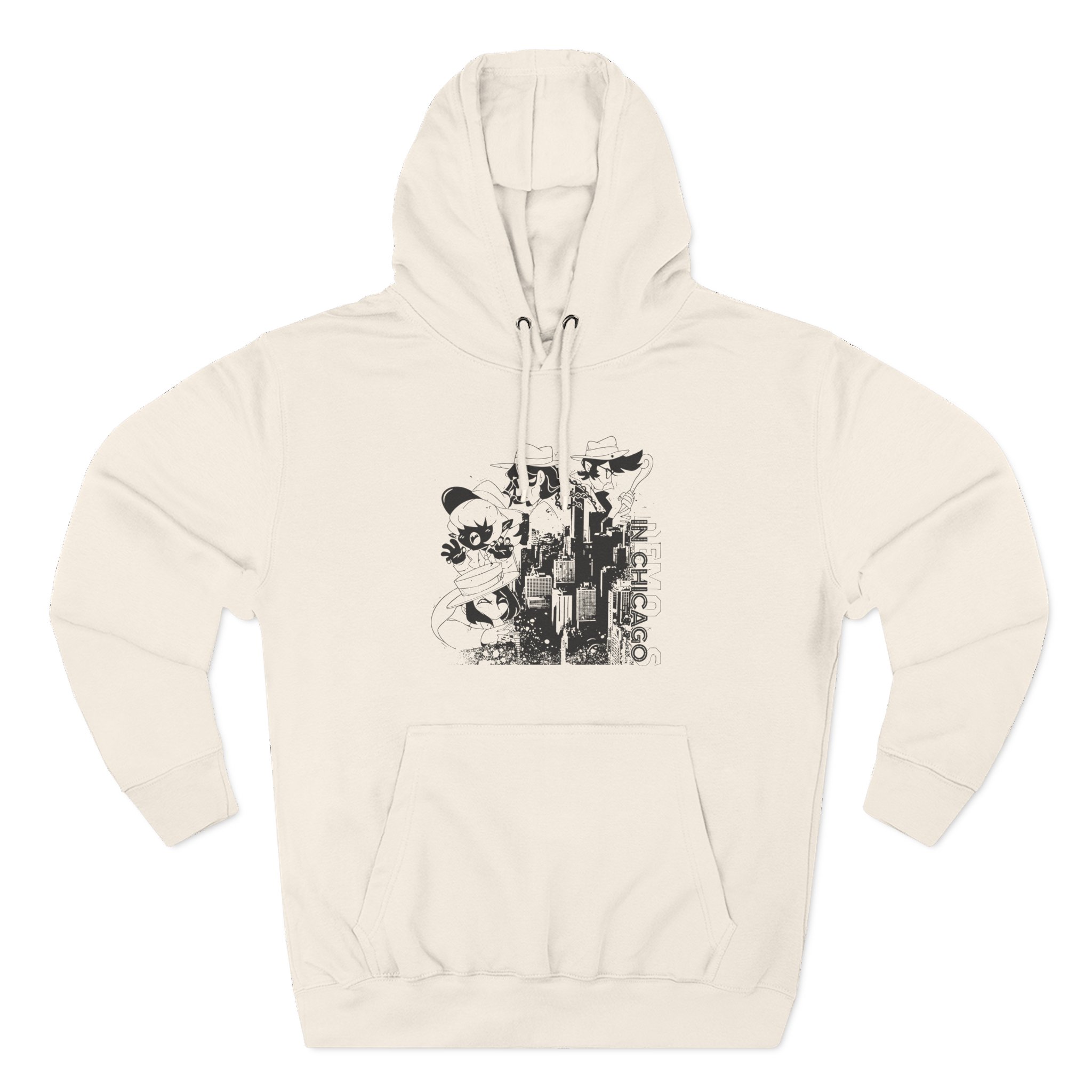 Demondice Chicago Acen Three-Panel Fleece Hoodie