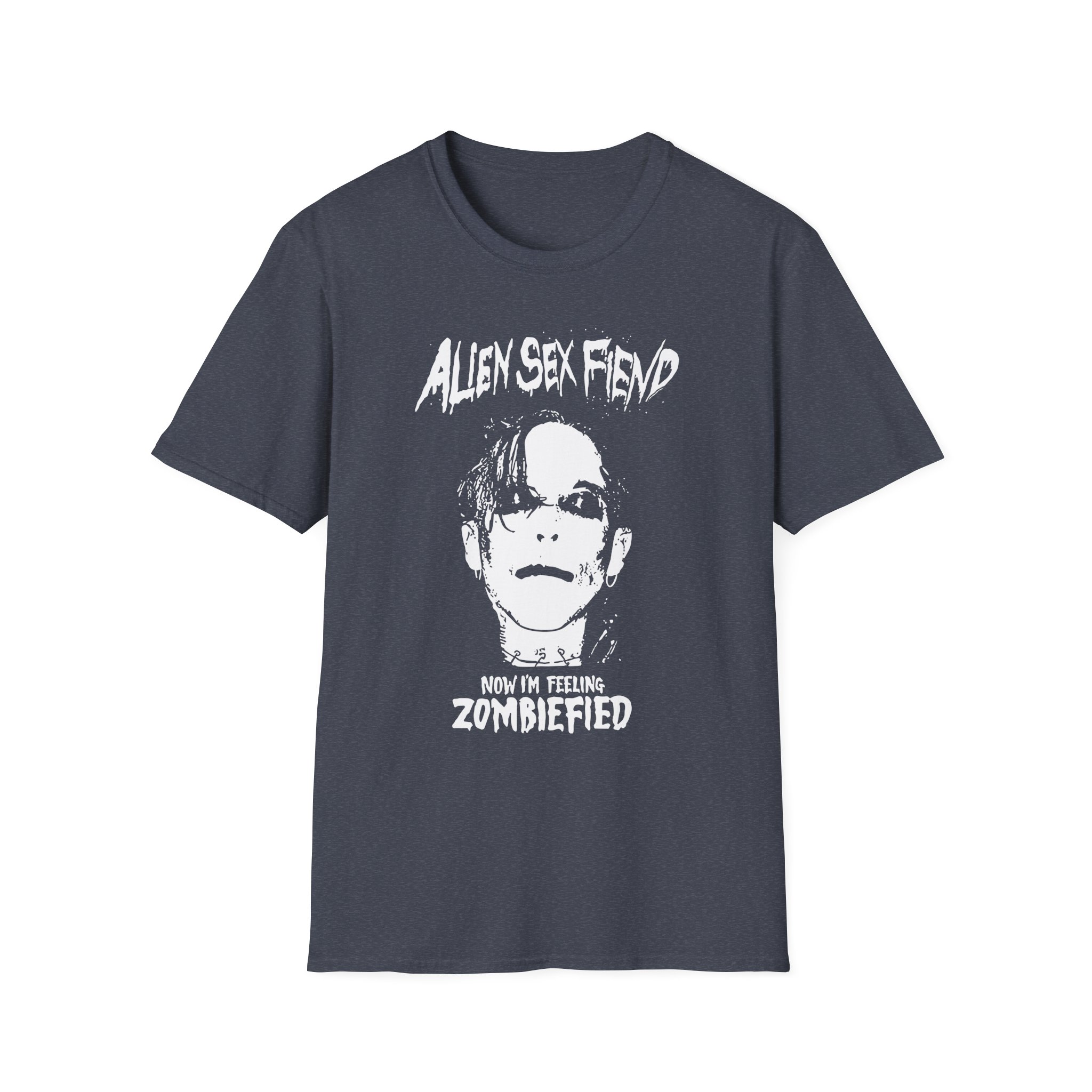 Alien Sex Fiend Zombiefied Unisex Softstyle T-Shirt