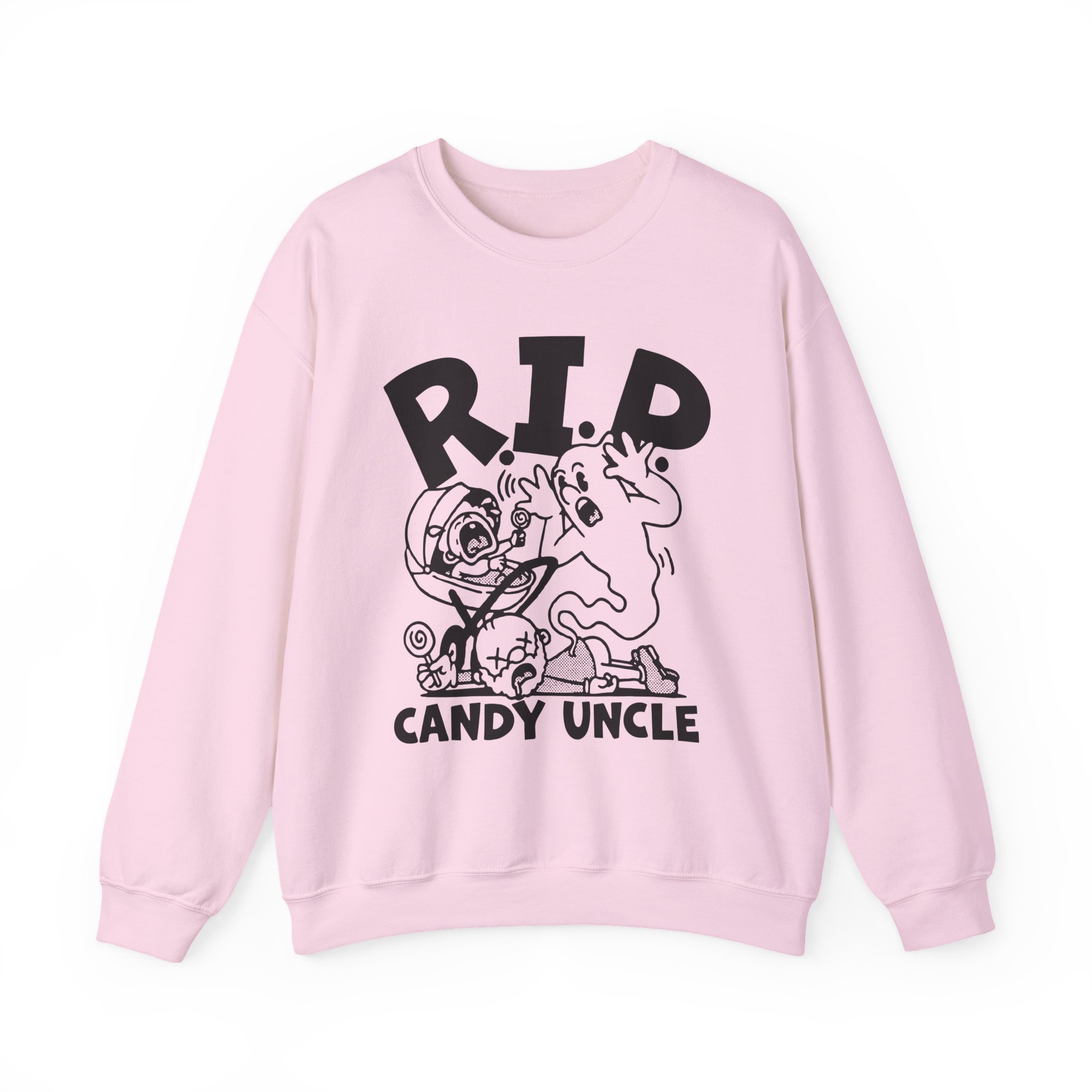 Distractible Candy Uncle Unisex Heavy Blendâ„¢ Crewneck Sweatshirt