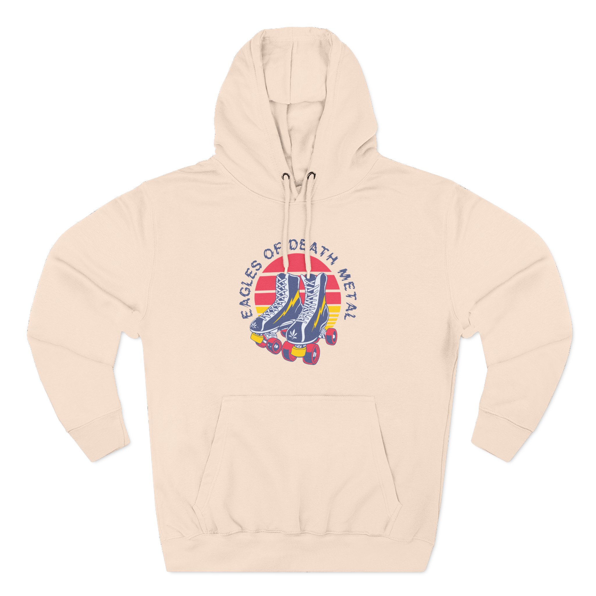Eagles of Death Metal Skates Three-Panel Fleece Hoodie