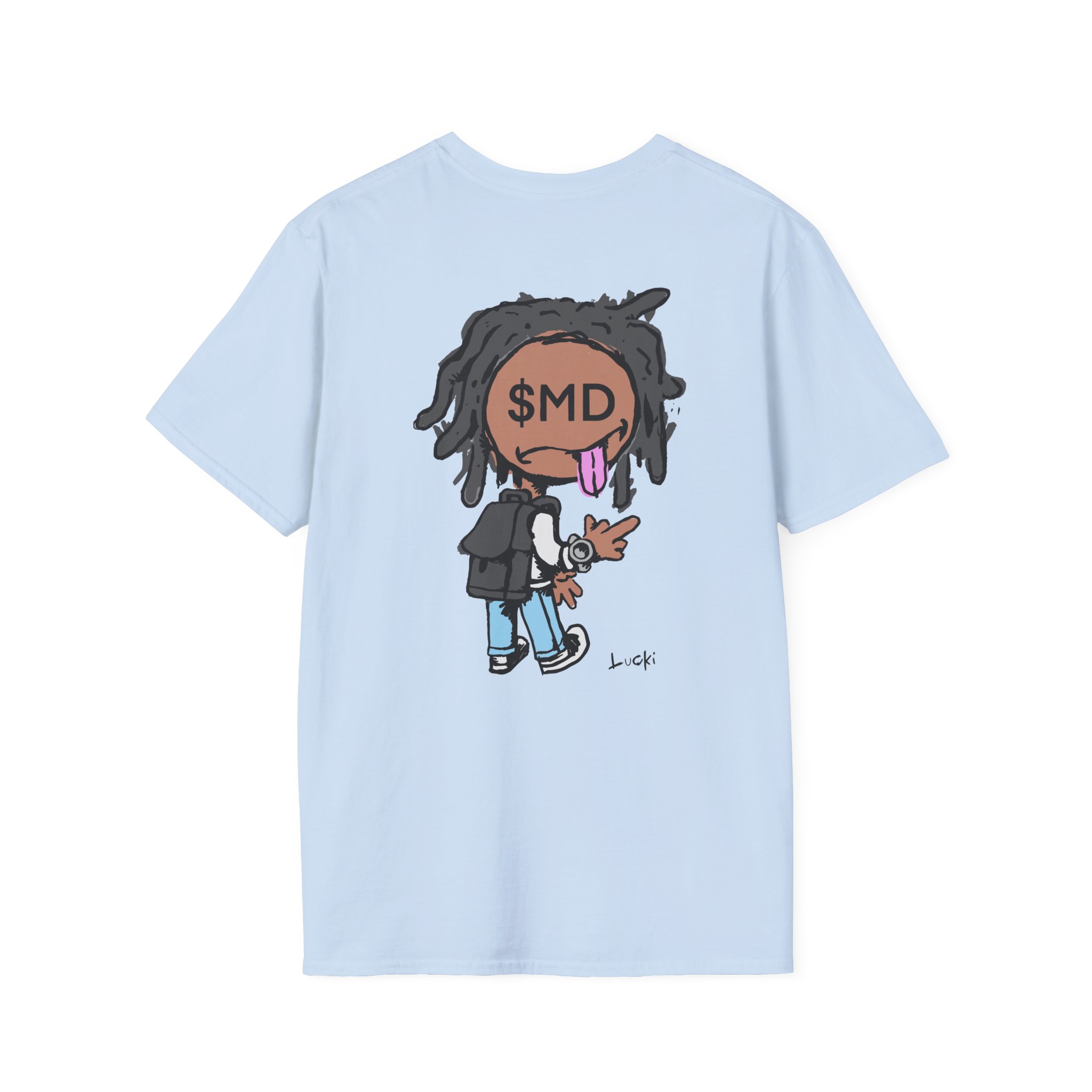 Lucki Flawless Like Me SMD Unisex Softstyle T-Shirt