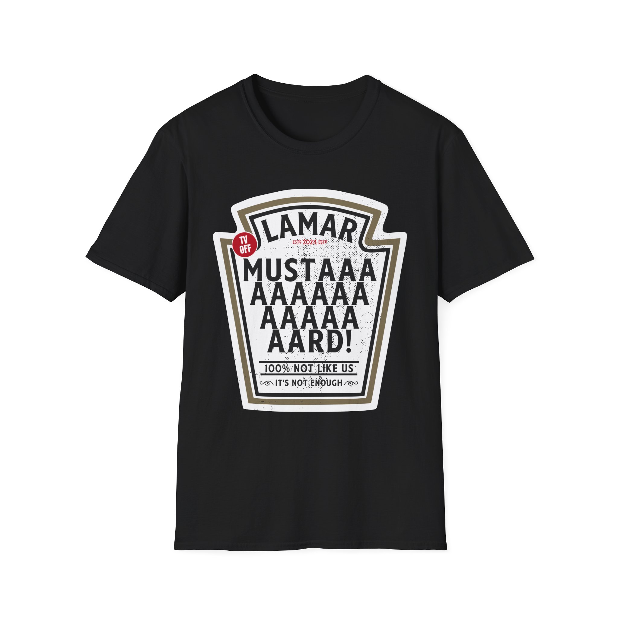 Kendrick Lamar Mustard Tv Off Unisex Softstyle T-Shirt