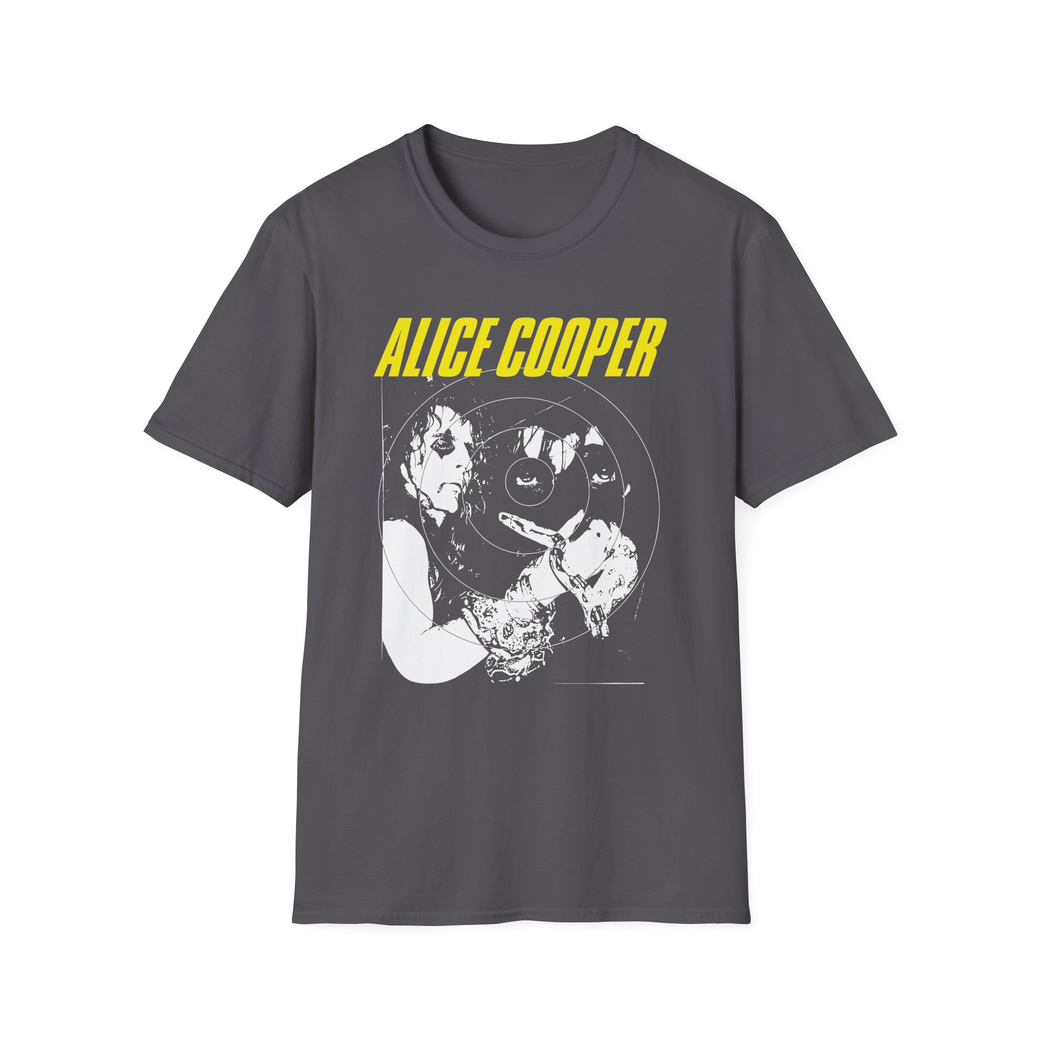 Alice Cooper Radial Horror Unisex Softstyle T-Shirt