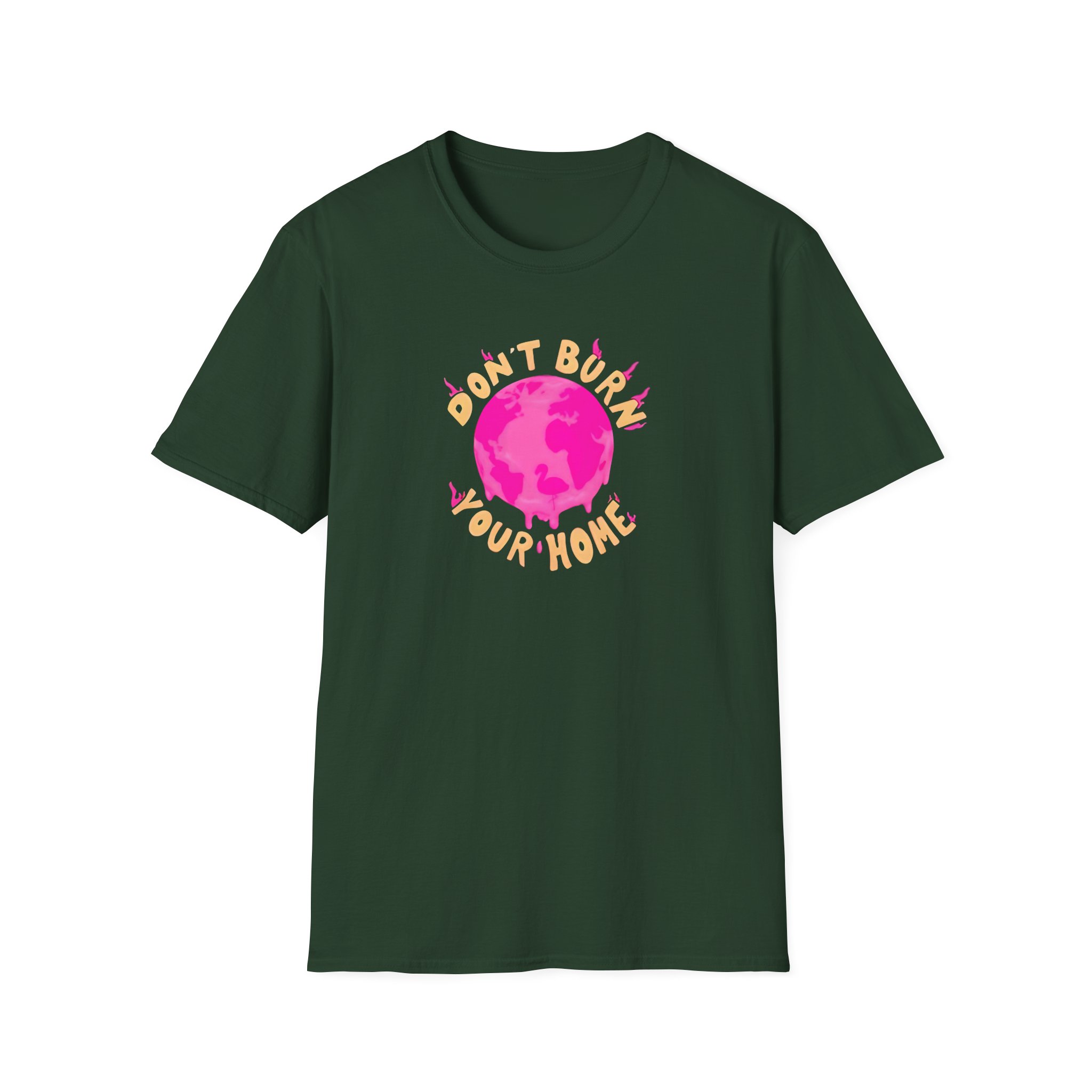 Flamingo Unisex Softstyle T-Shirt