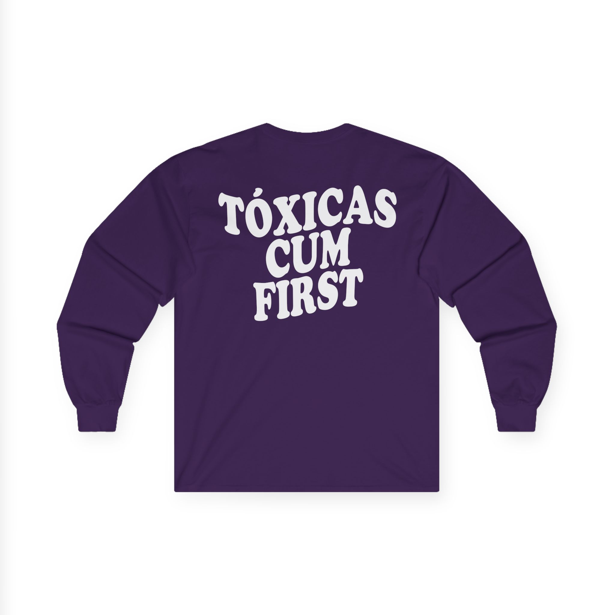 Chicos Toxicos Tóxicas Cum First Unisex Ultra Cotton Long Sleeve Tee